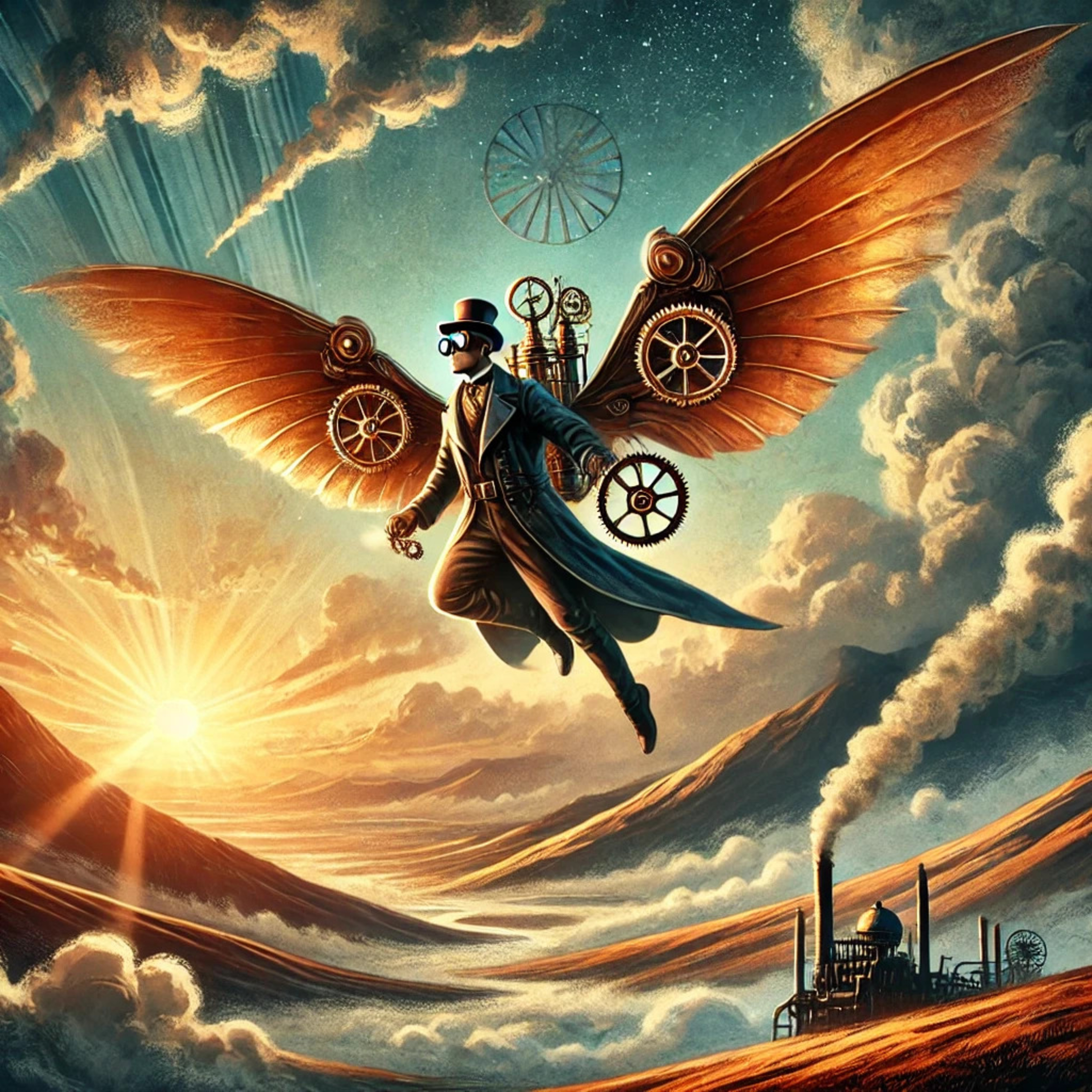 The Flying Man – H.G. Wells’ Visionary Tale of Flight episode artwork