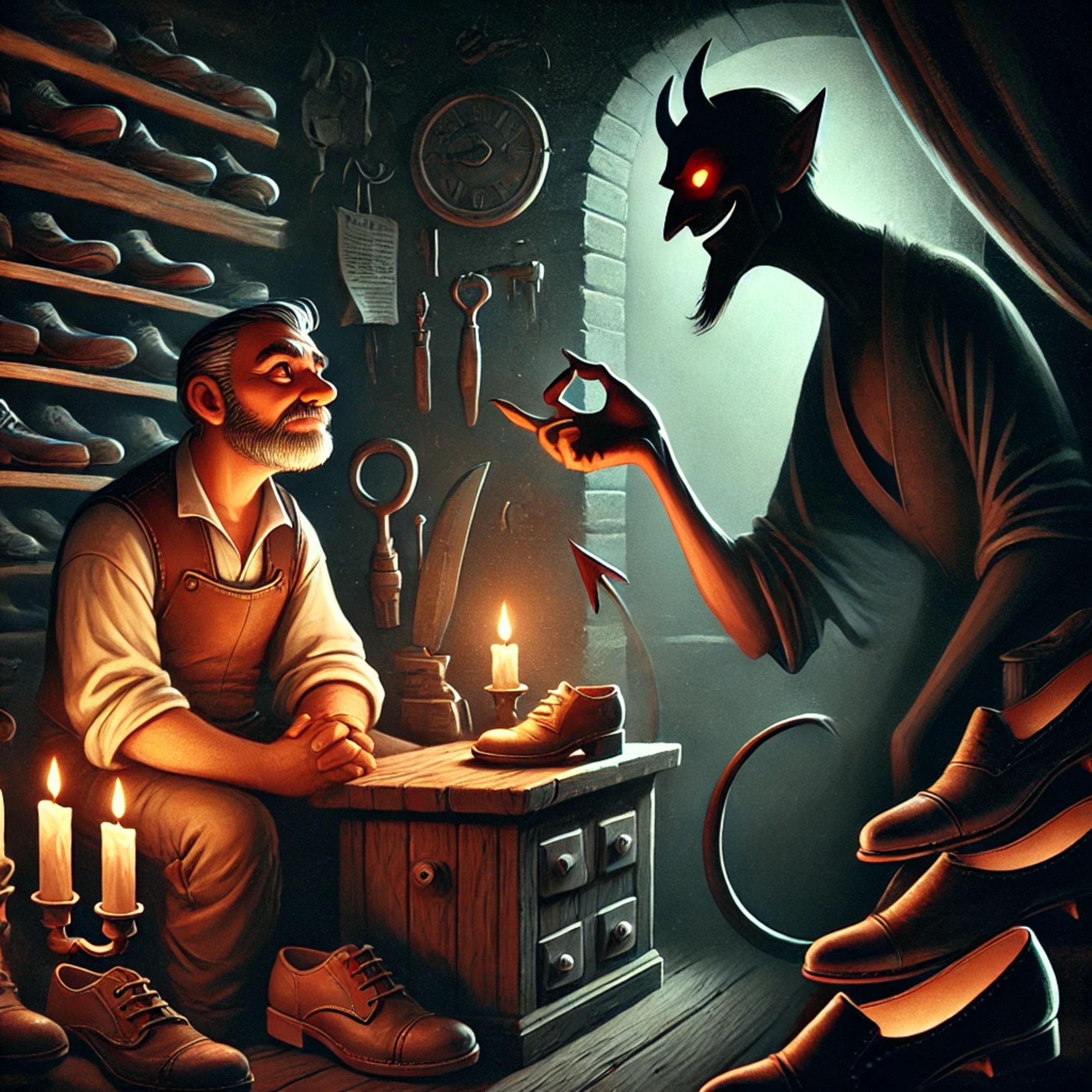 The Shoemaker and the Devil – A Darkly Humorous Tale by Anton Chekhov episode artwork