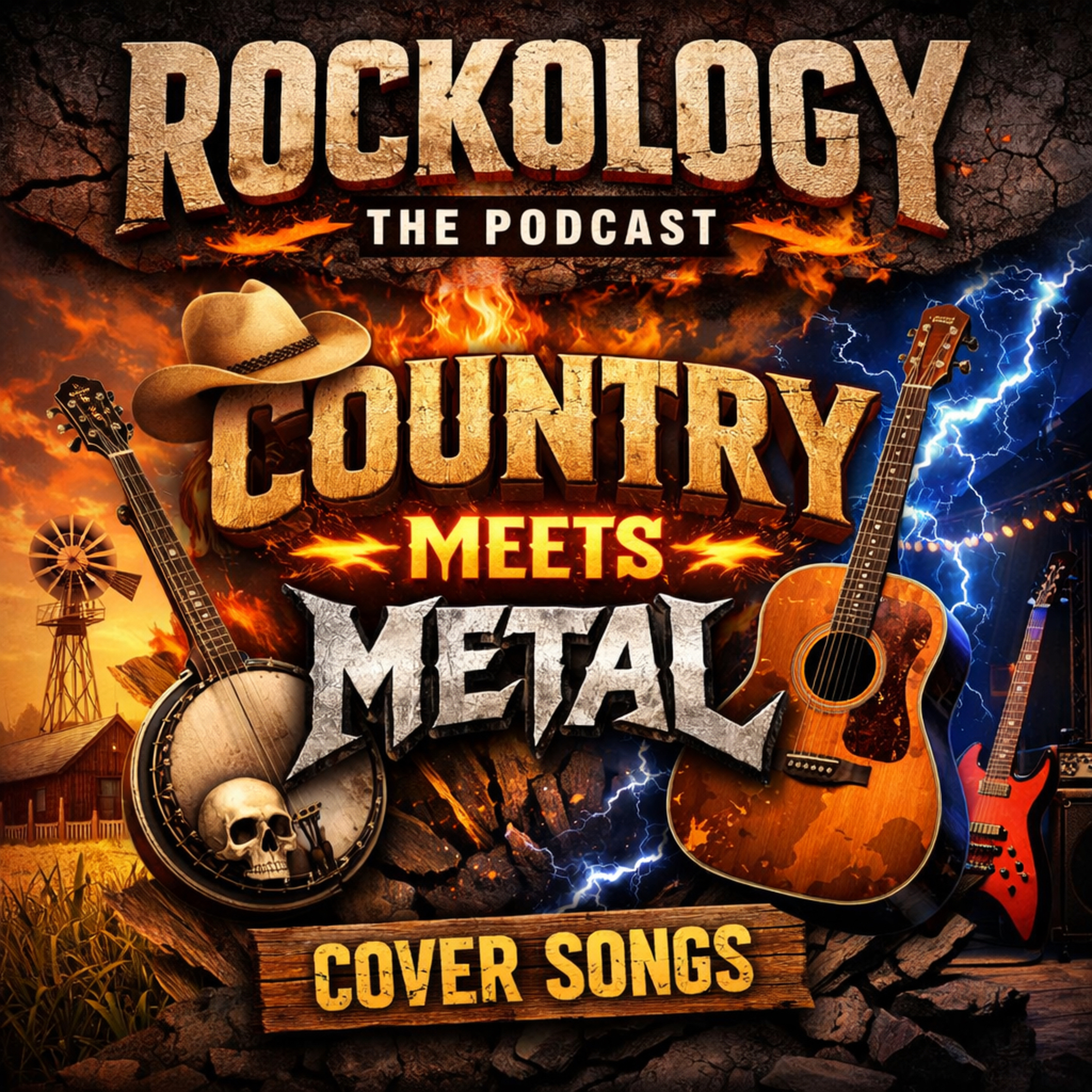 County meets metal episode artwork