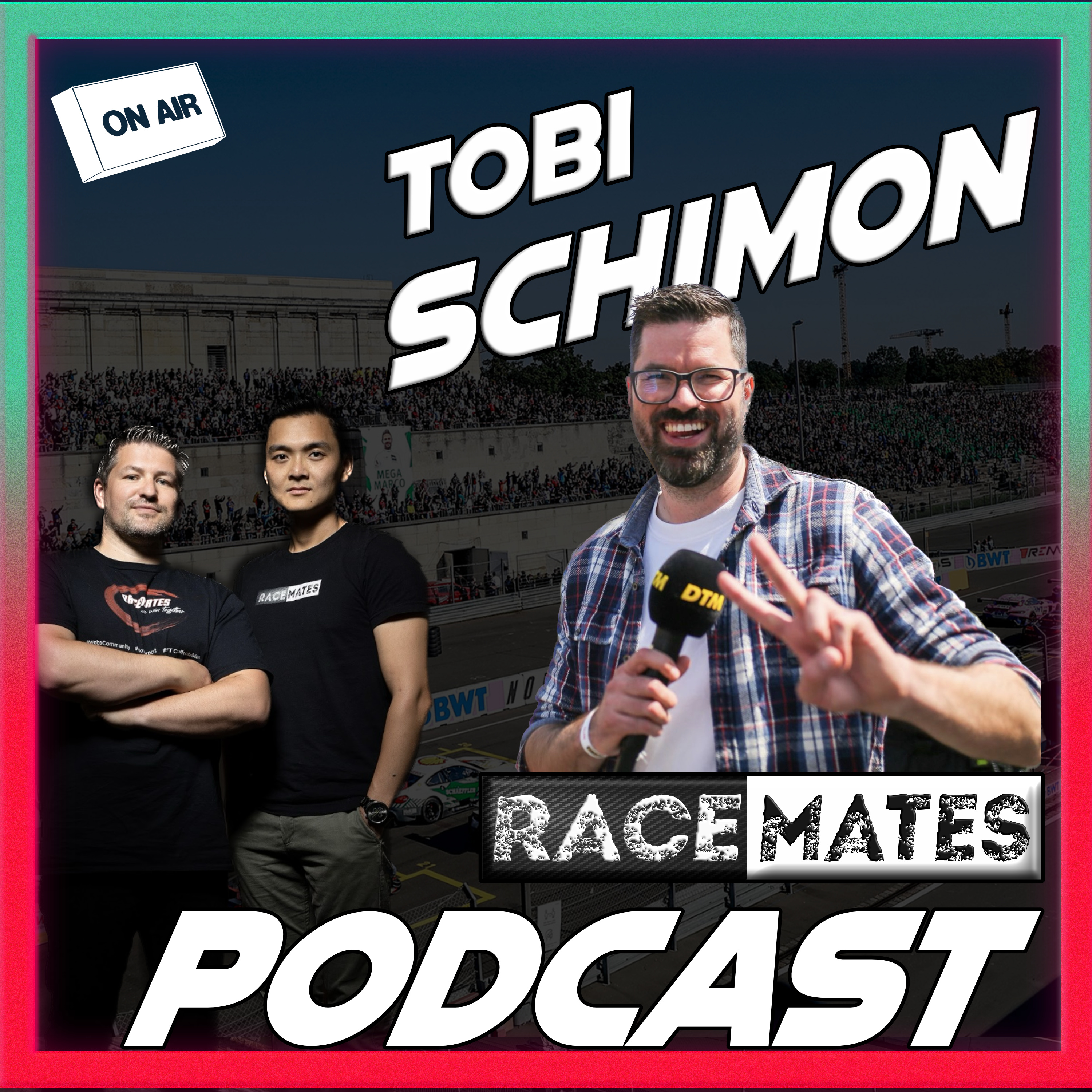 Tobi Schimon: Insights into the Thrilling World of Motorsport | Racemates Podcast episode artwork