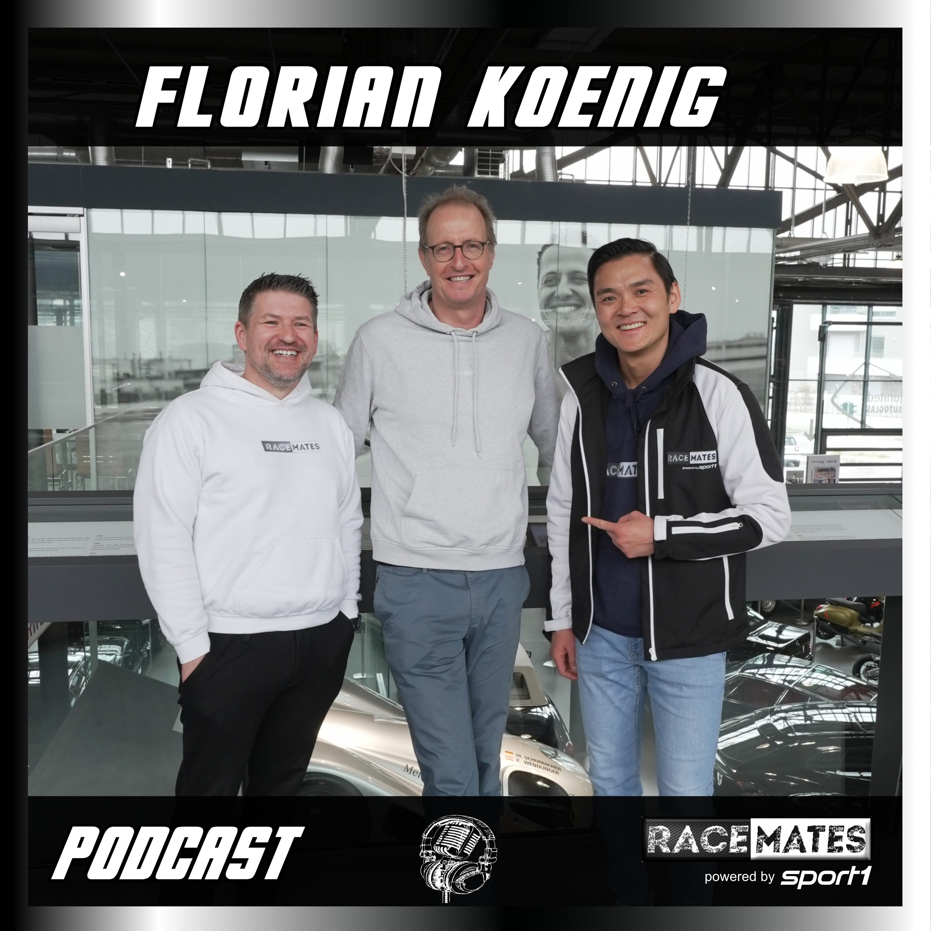 🏎️ Racemates Podcast mit Florian König – Schumacher, Lauda & Motorsport Insights! 🎙️🔥 episode artwork