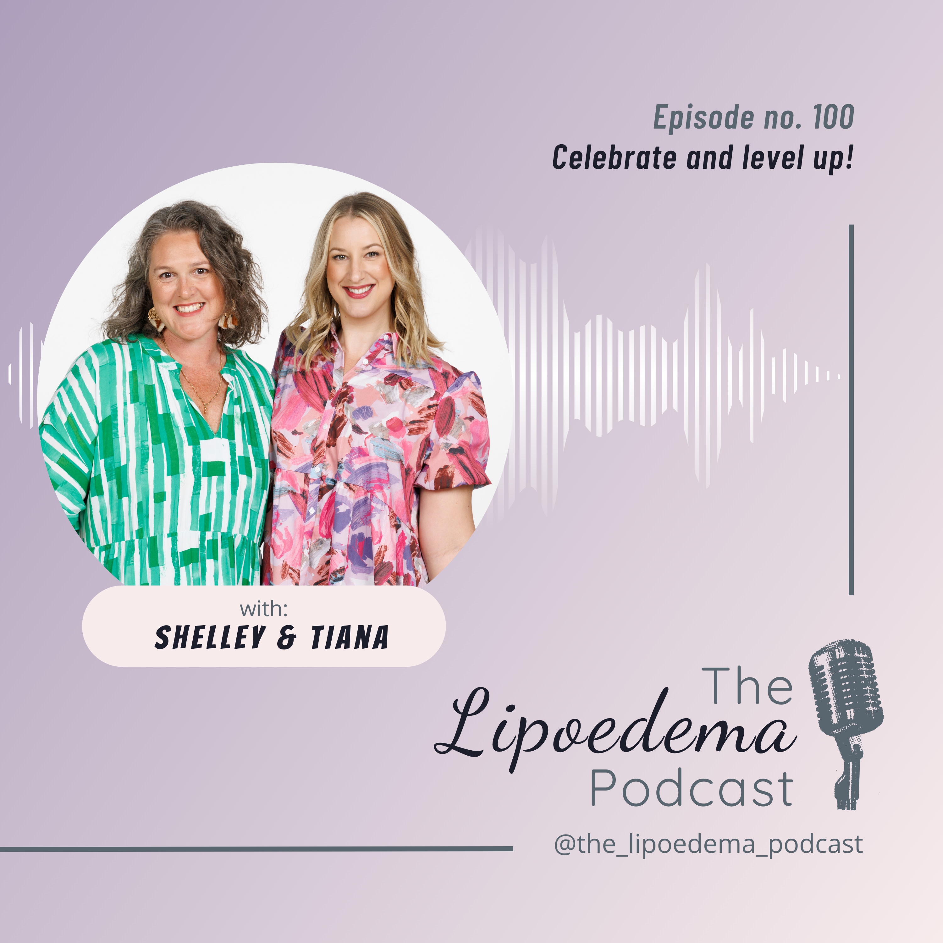 Ep 100 ~ The Lipoedema Podcast celebrates 100 episodes episode artwork