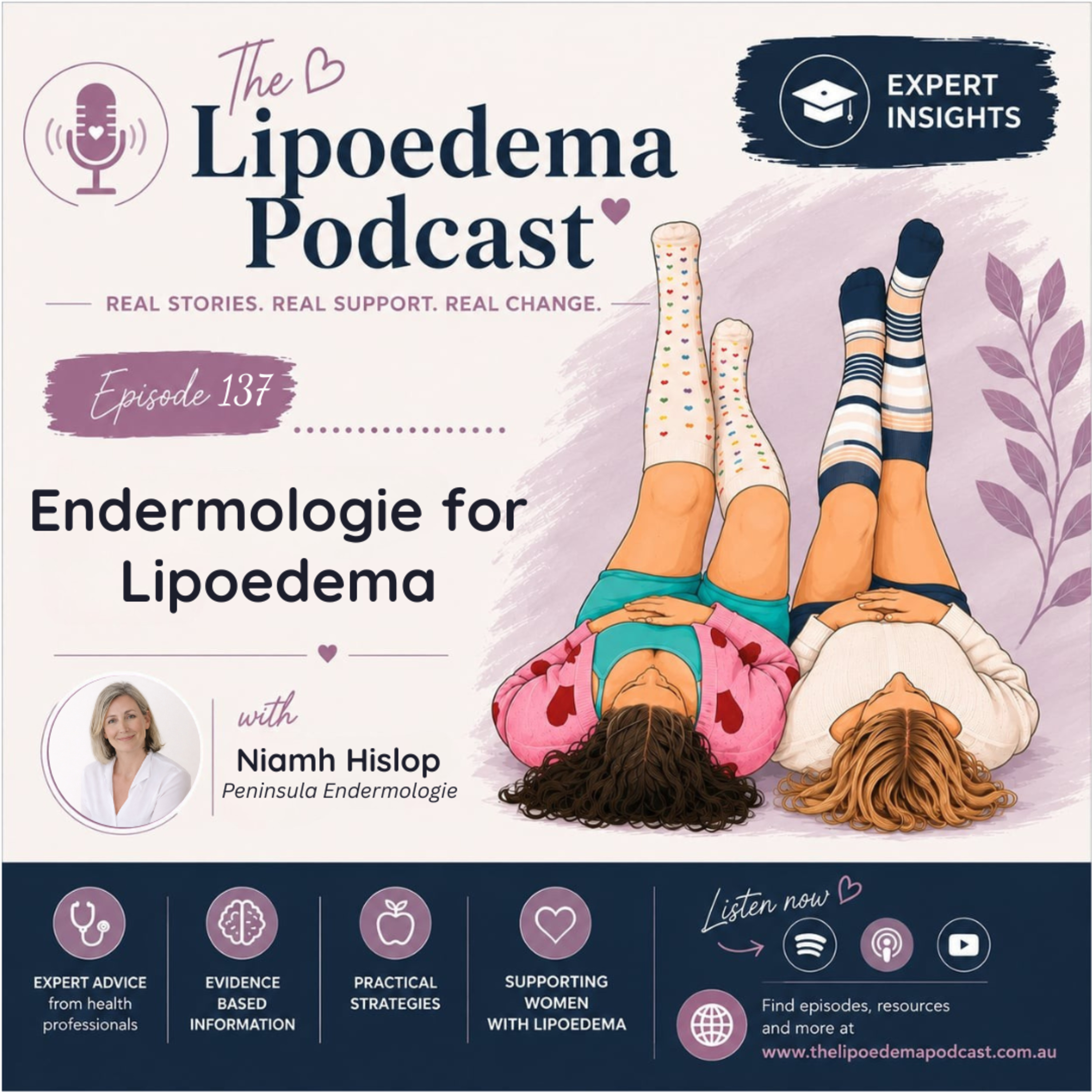 Ep. 137 ~ Niamh on Endermologie, Lipoedema Support, and Lymphatic Health episode artwork