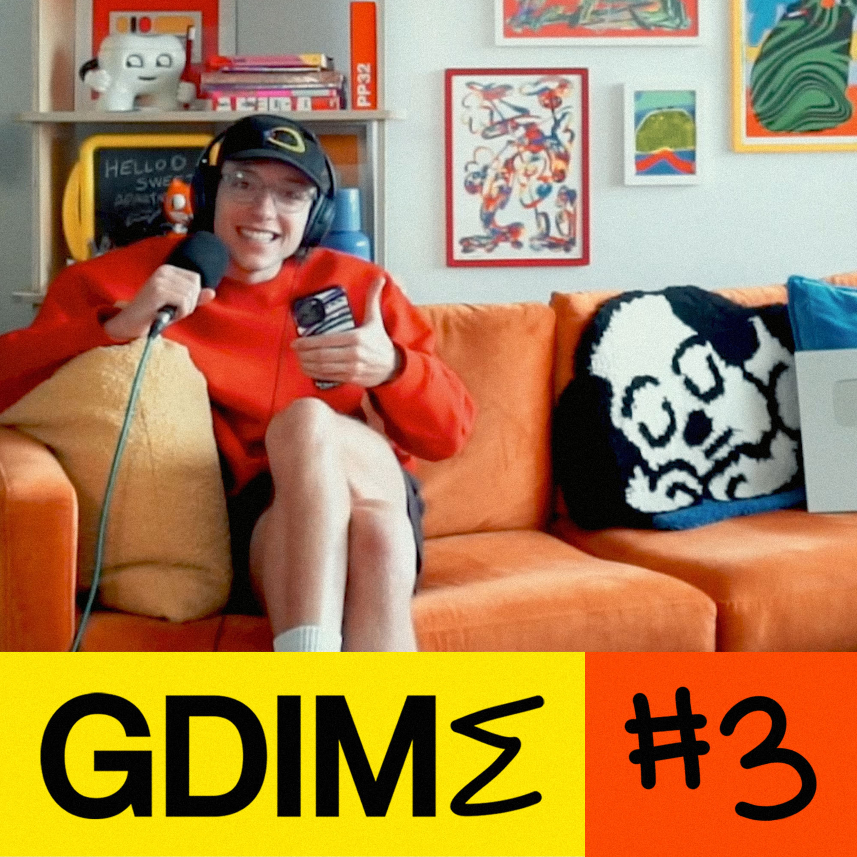 a robot dog is speaking at adobe max | GDIME #3 episode artwork