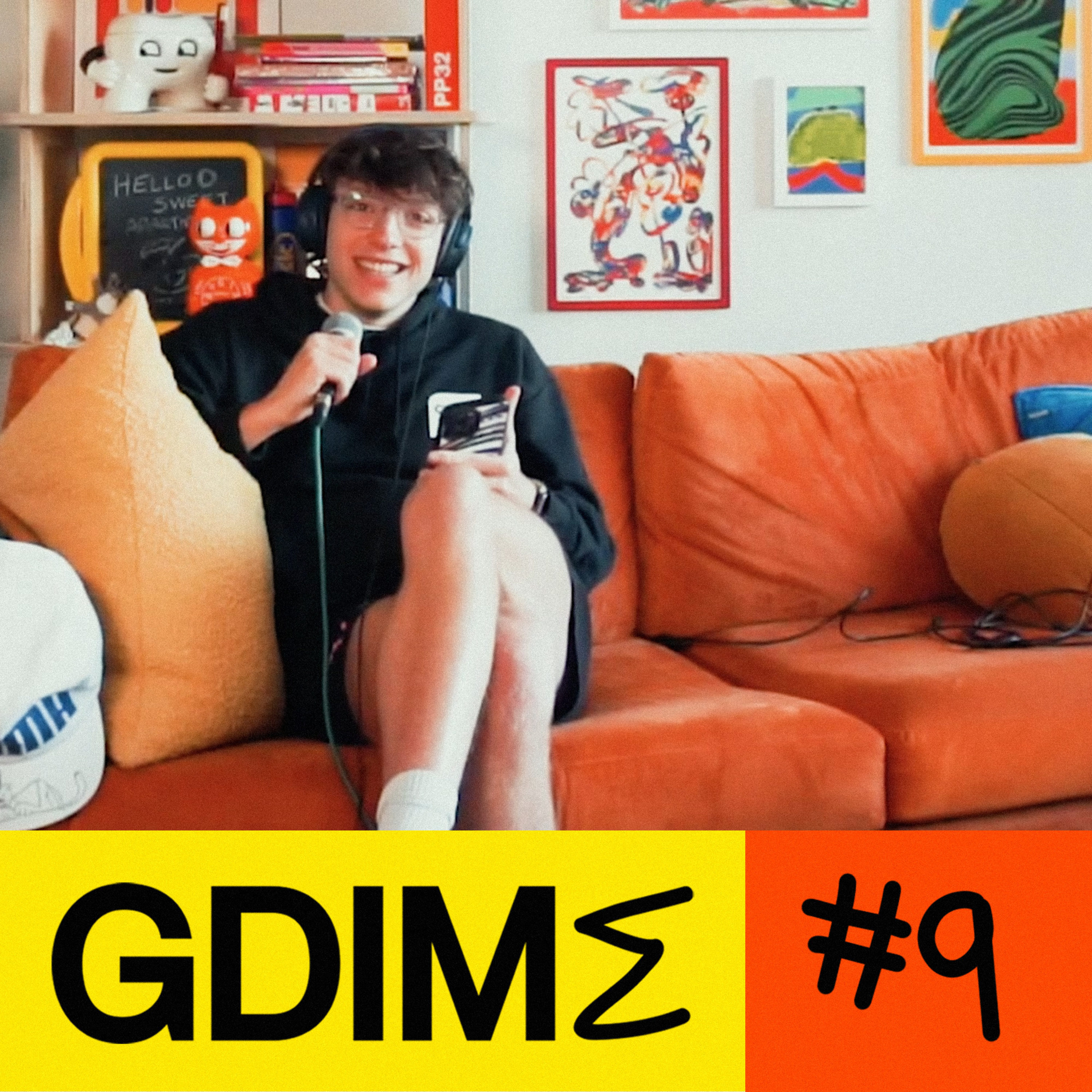 10% graphic design 20% running 100% elliot | GDIME #9 episode artwork