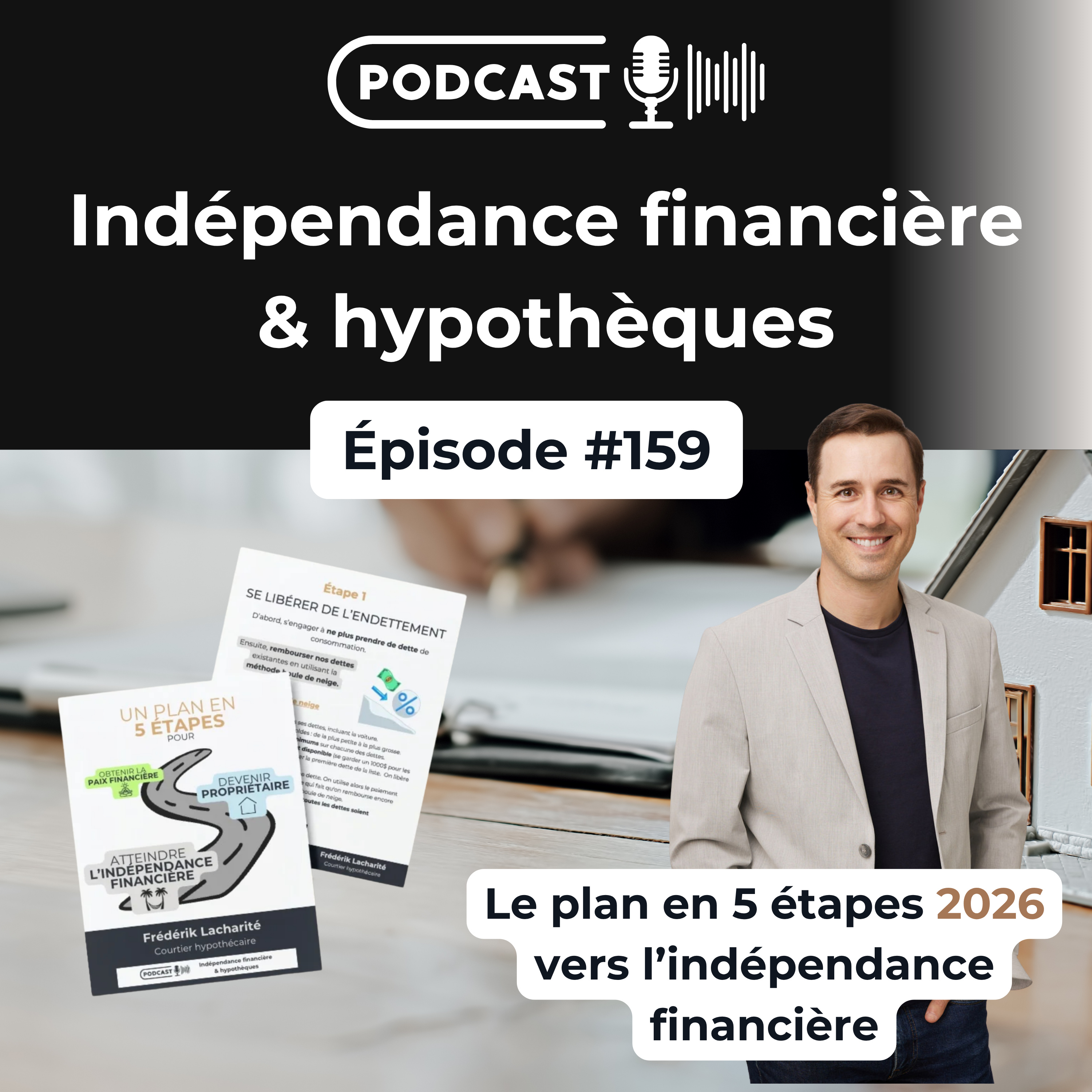 159. Le plan en 5 étapes vers l'indépendance financière (édition 2026)