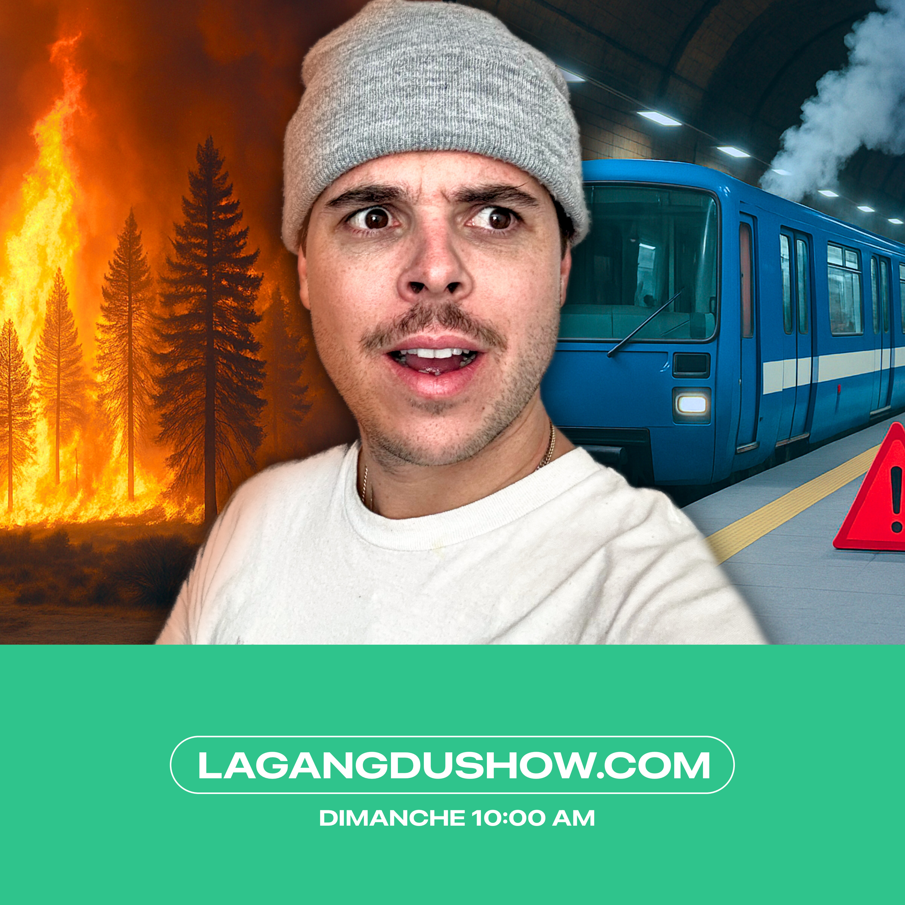 Le métro de Montréal en grève, la Californie brûle, et l’IA menace ton emploi | La Gang #144