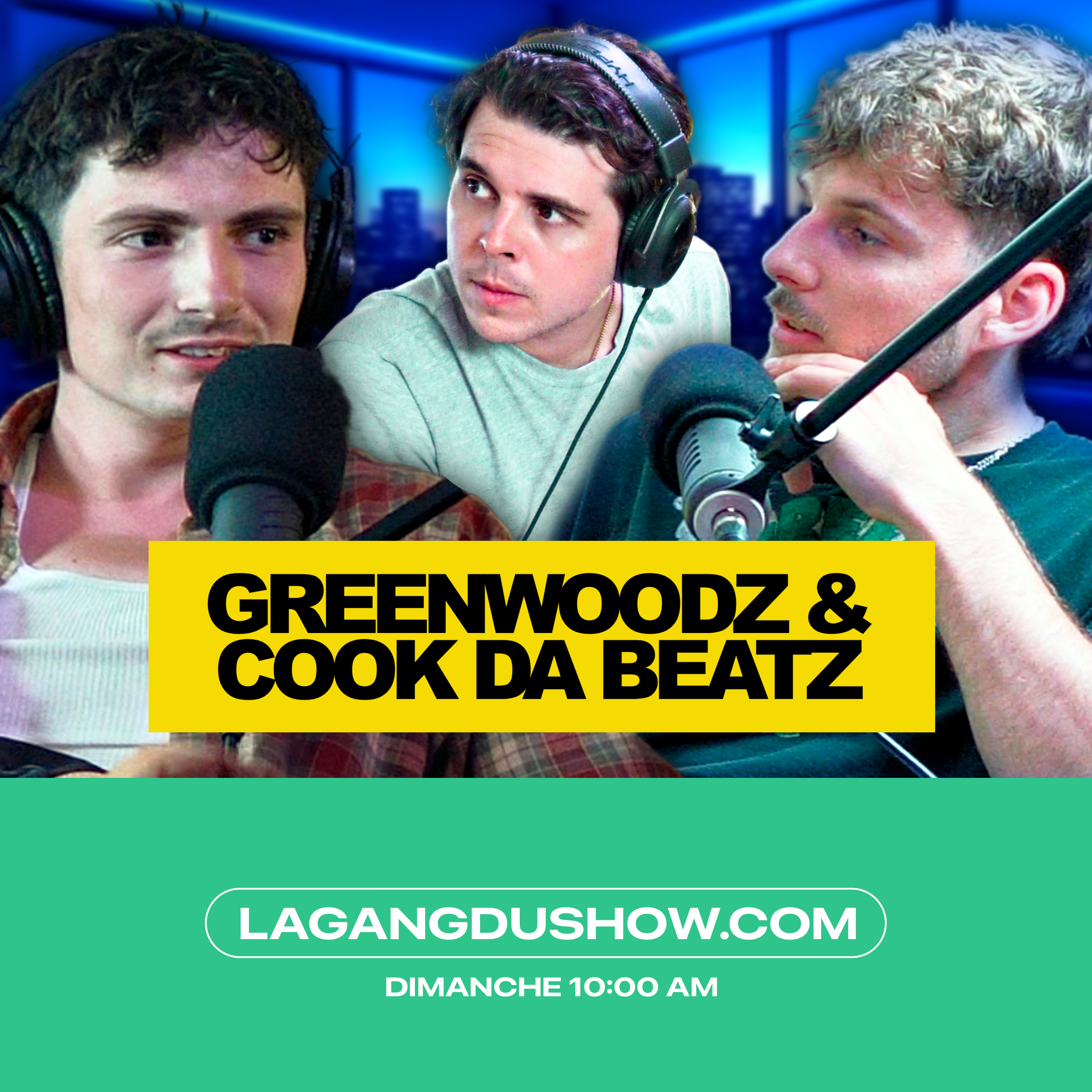 Greenwoodz & CookDaBeatz : La recette magique du Rap Queb | La Gang #145