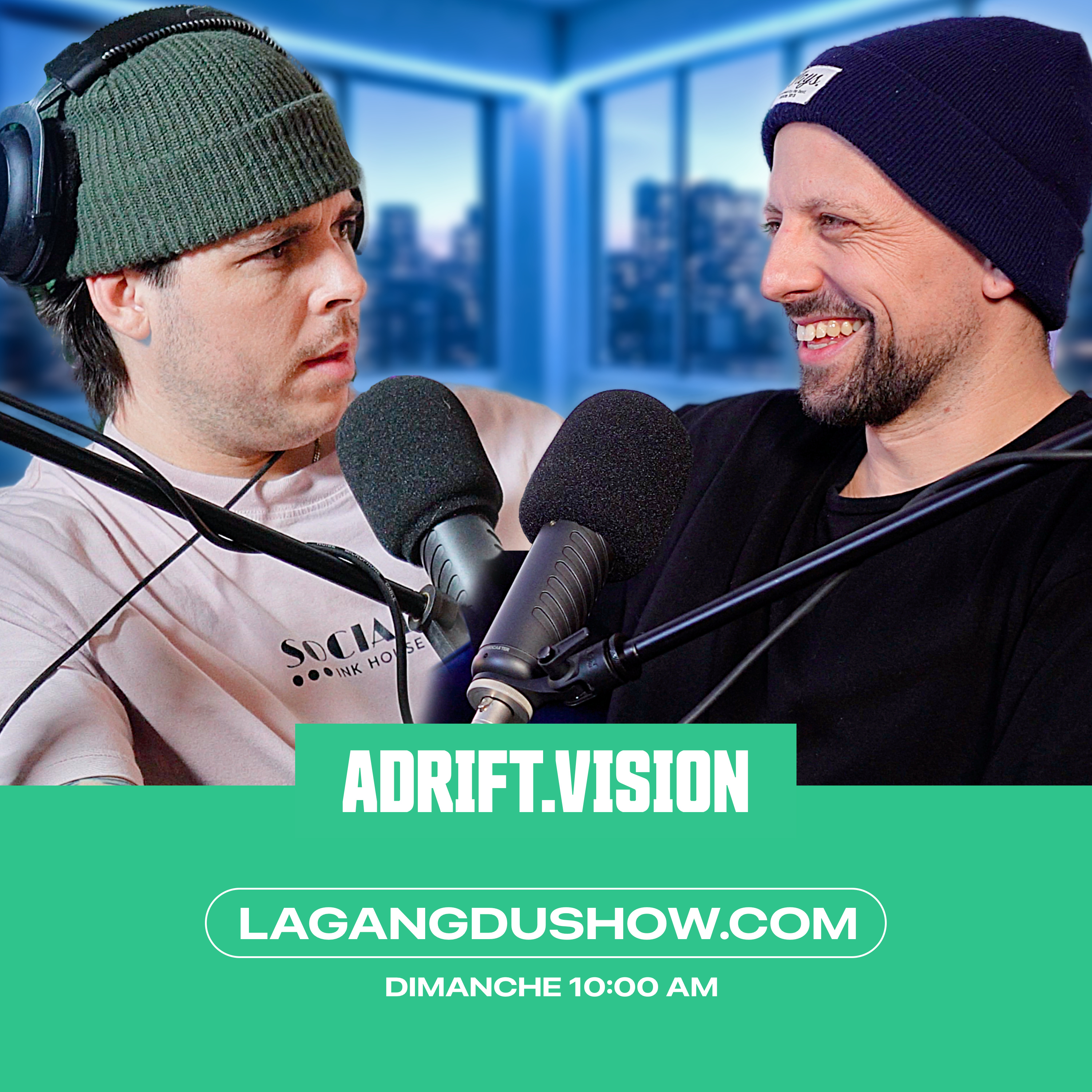 De la prison au Mexique aux tribus de Papouasie : l’incroyable parcours de Adrift.Vision | La Gang #168