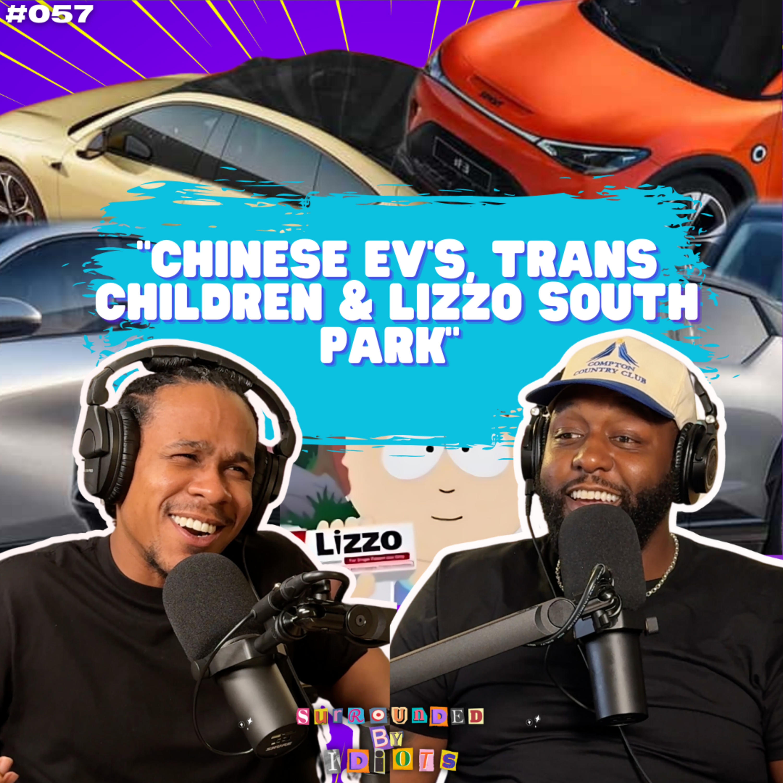 Chinese Ev's, Trans Children & Lizzo South Park | Surrounded By Idiots #057 episode artwork