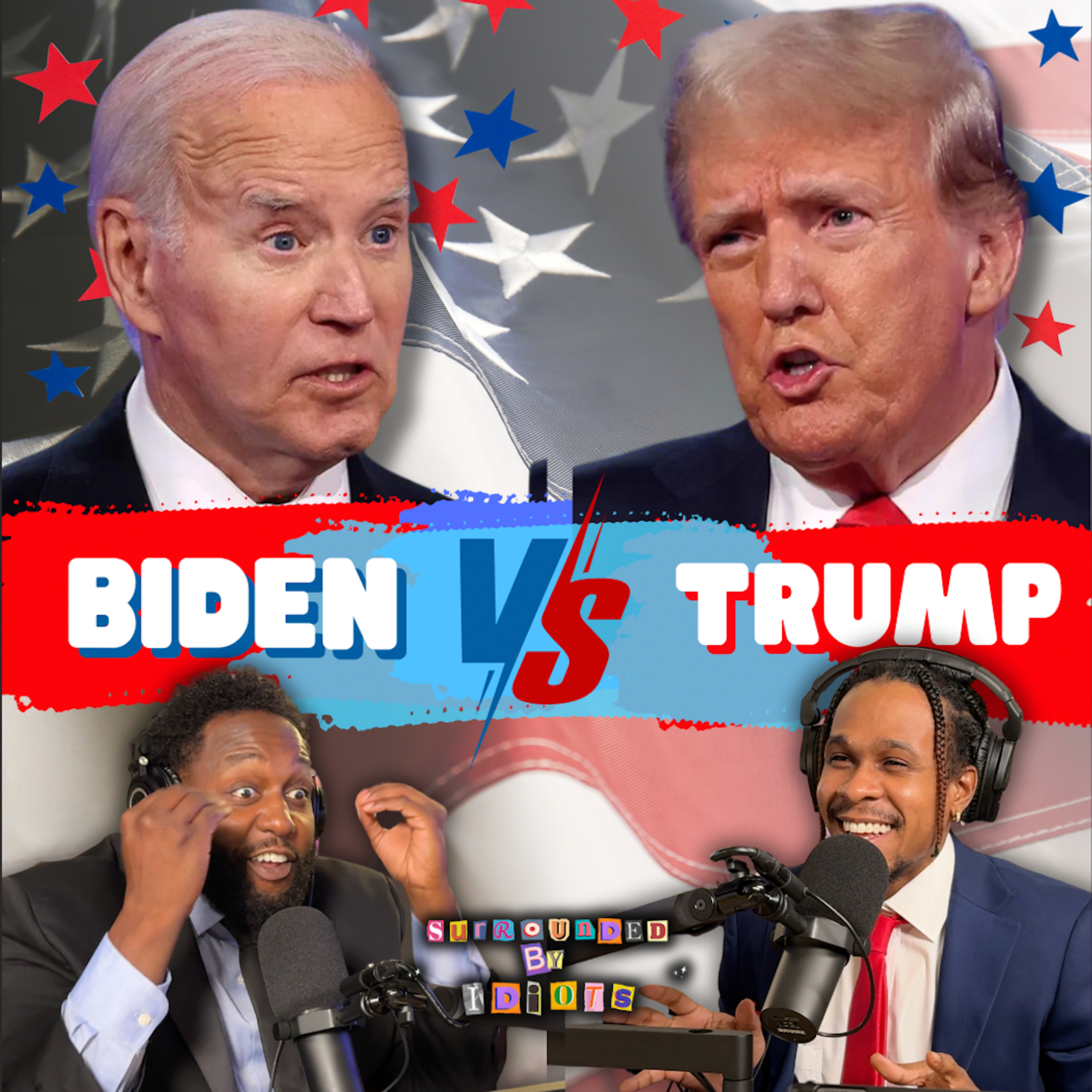 BIDEN vs. TRUMP CNN Debate Highlights: Who Came Out on Top? 🥊 | Surrounded By Idiots #066 episode artwork