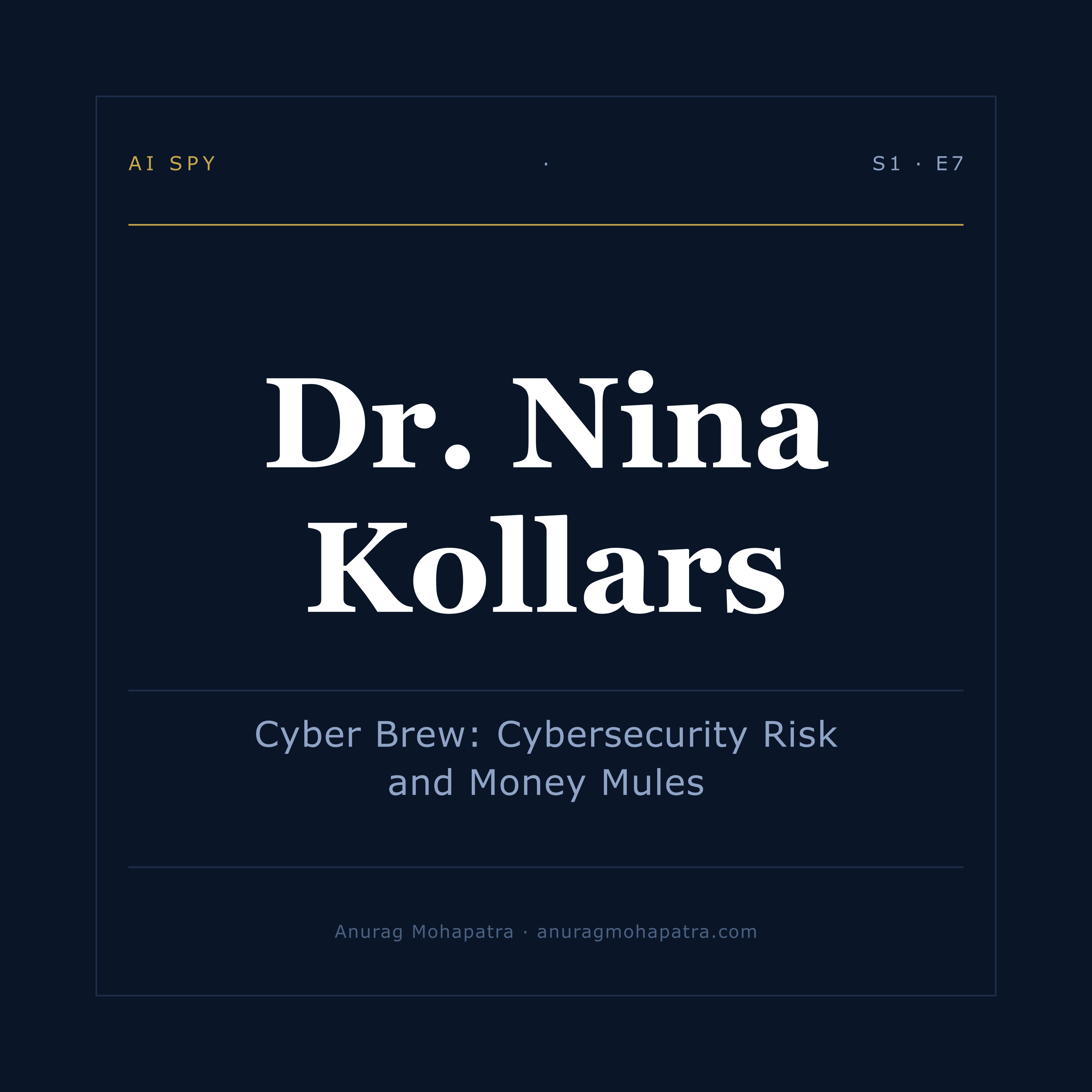 Cyber Brew: Unveiling Cybersecurity Risk and Money Mules