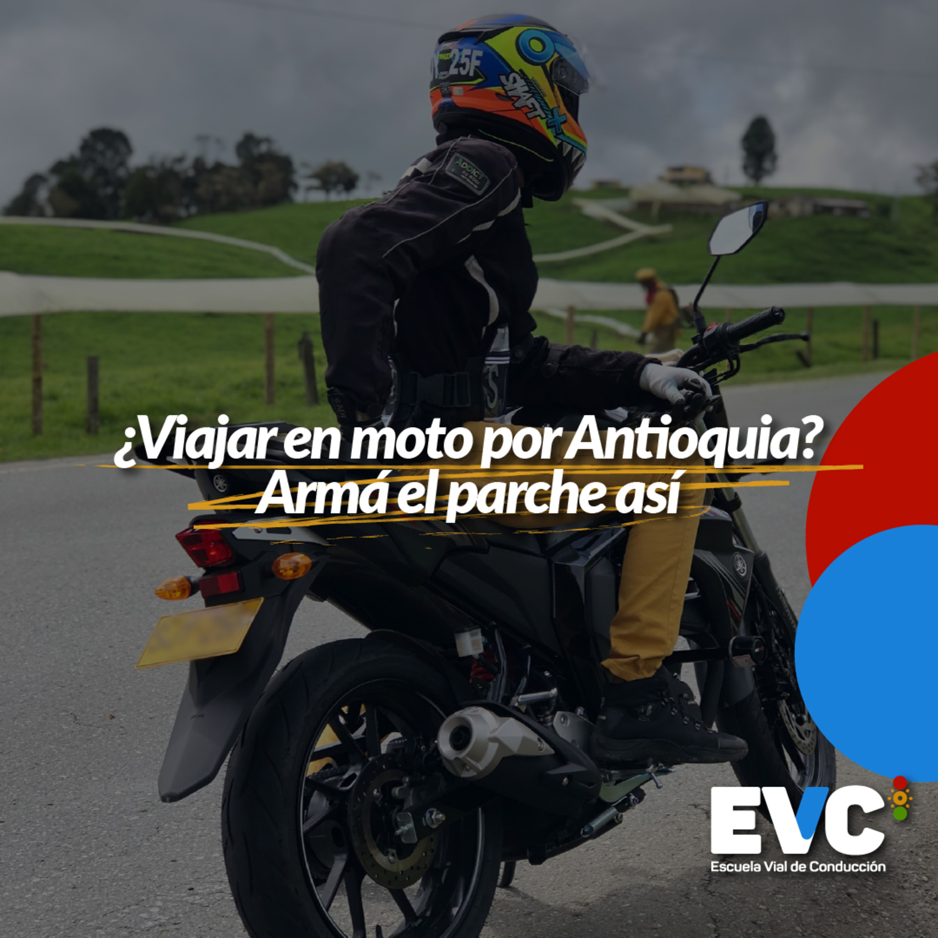 ¿Viajar en moto por Antioquia? Armá el parche así episode artwork