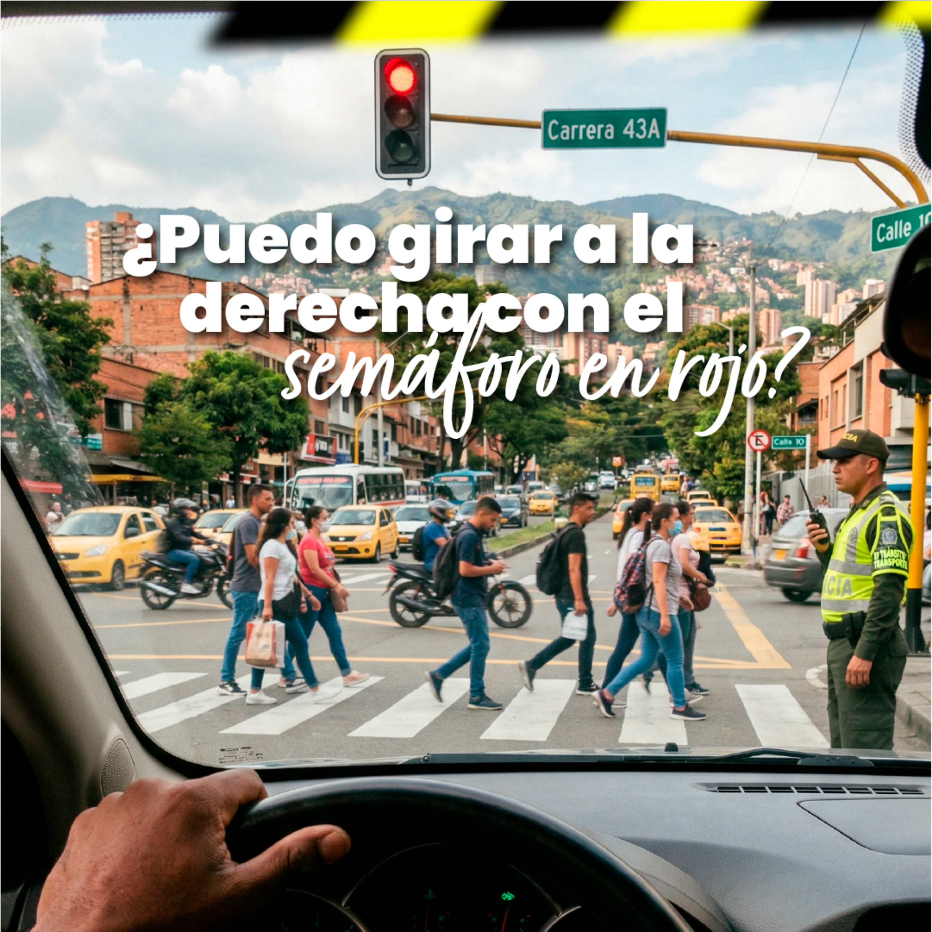 ¿Le pueden poner multa por girar a la derecha en rojo? Le contamos la verdad episode artwork