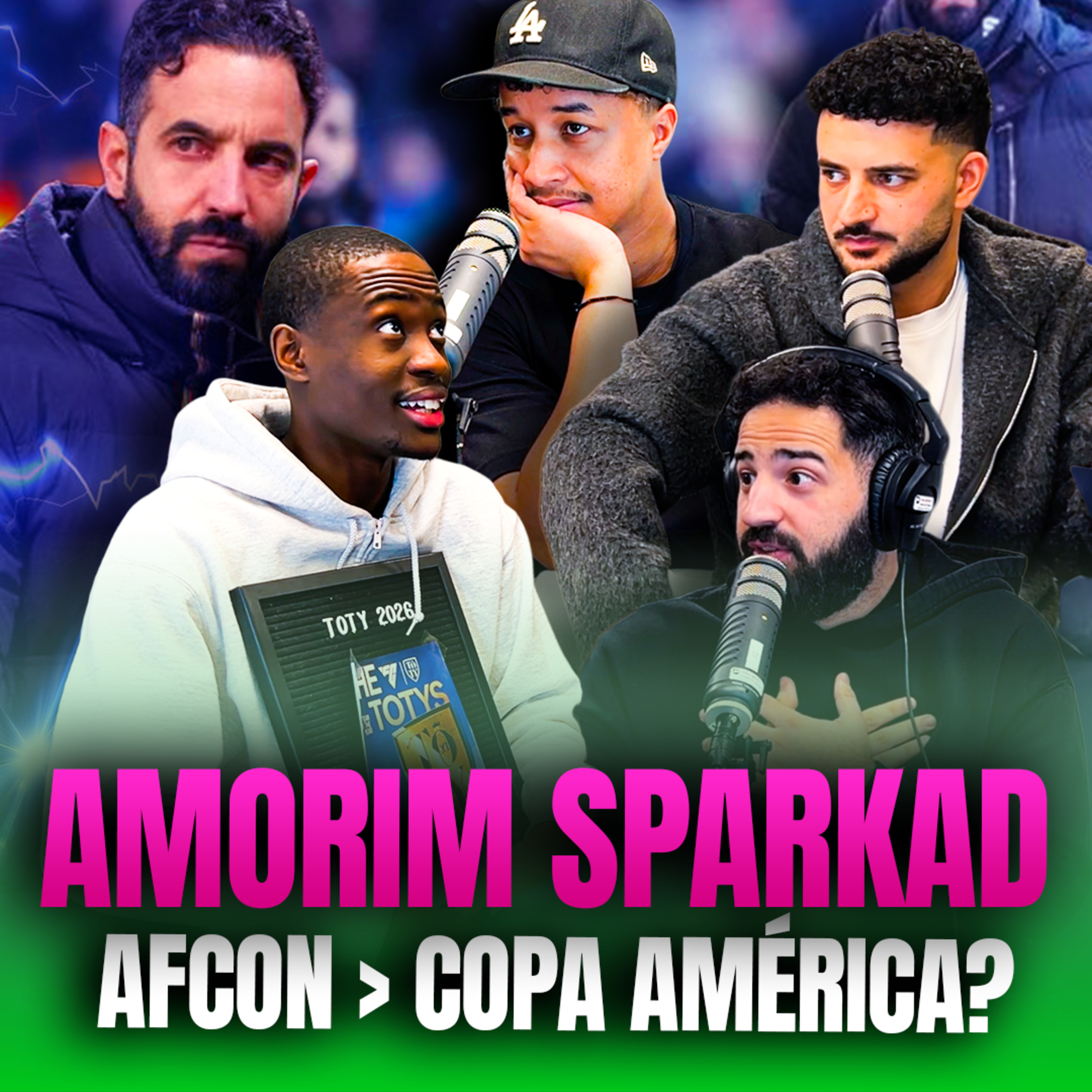 AFCON VS COPA AMÉRICA | AMORIM SPARKAD - RÄTT ELLER FEL? episode artwork