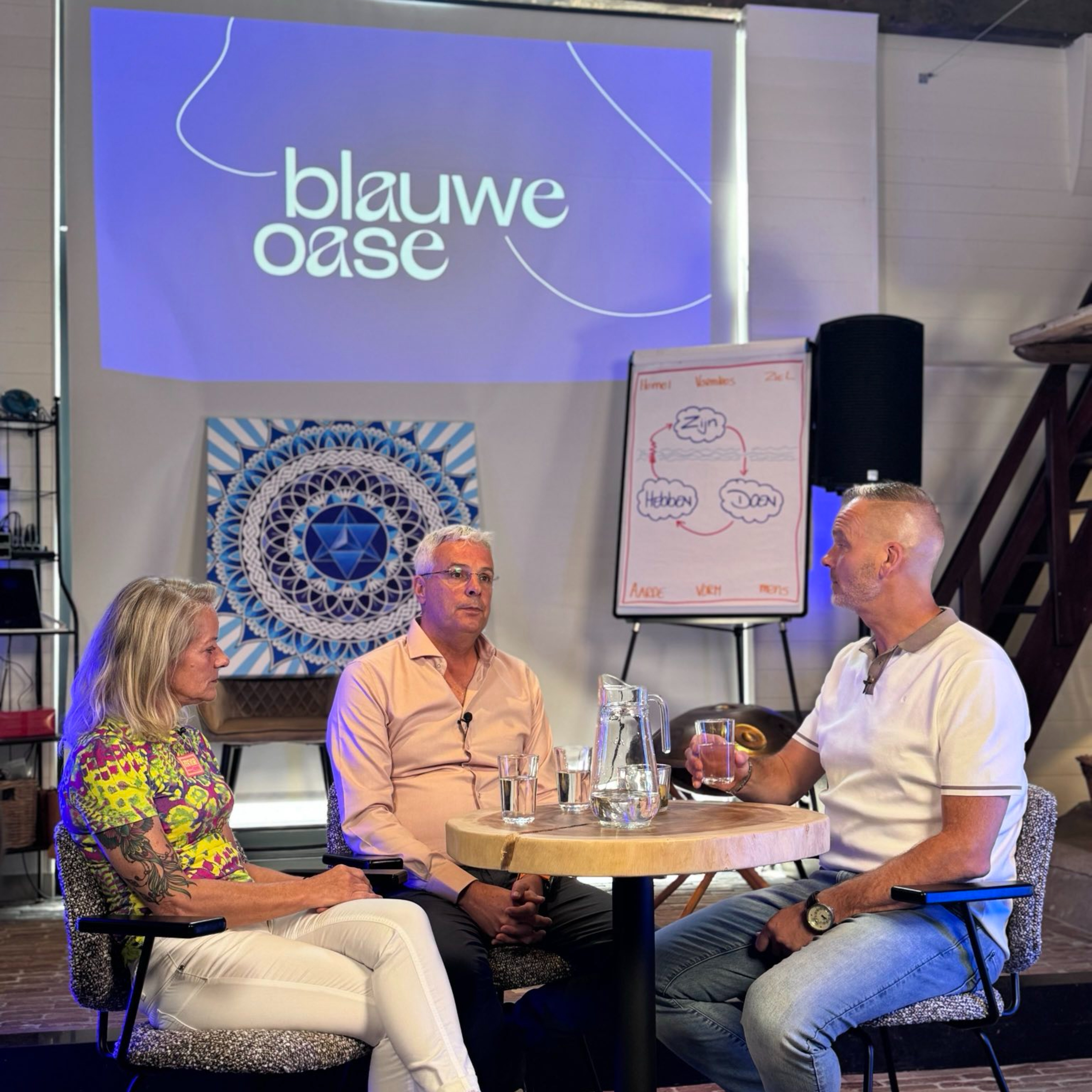 De Blauwe Oase Podcast... over de kracht van gewoon ZIJN!