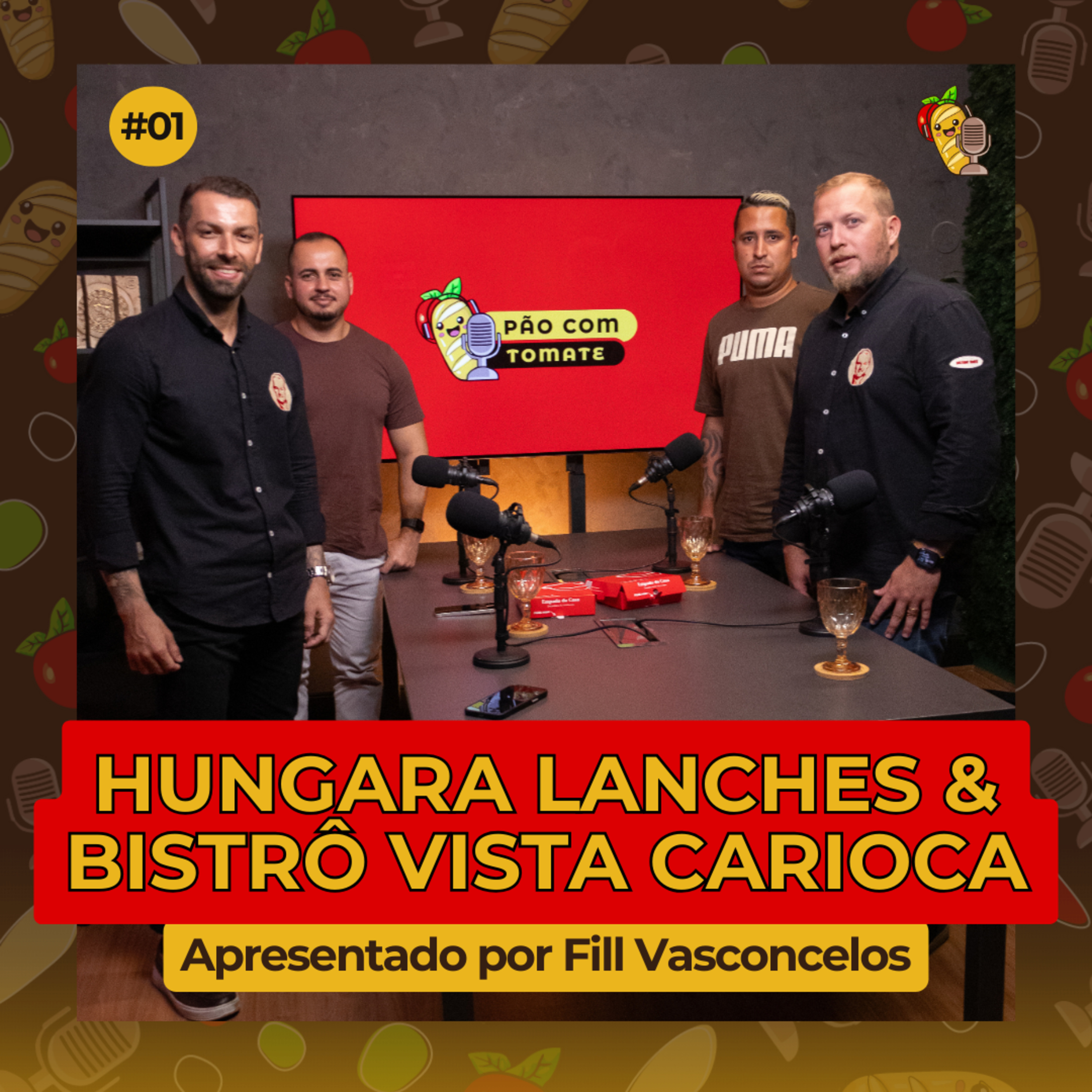 HUNGARA LANCHES & BISTRÔ VISTA CARIOCA | Pão com Tomate #episódio01 episode artwork