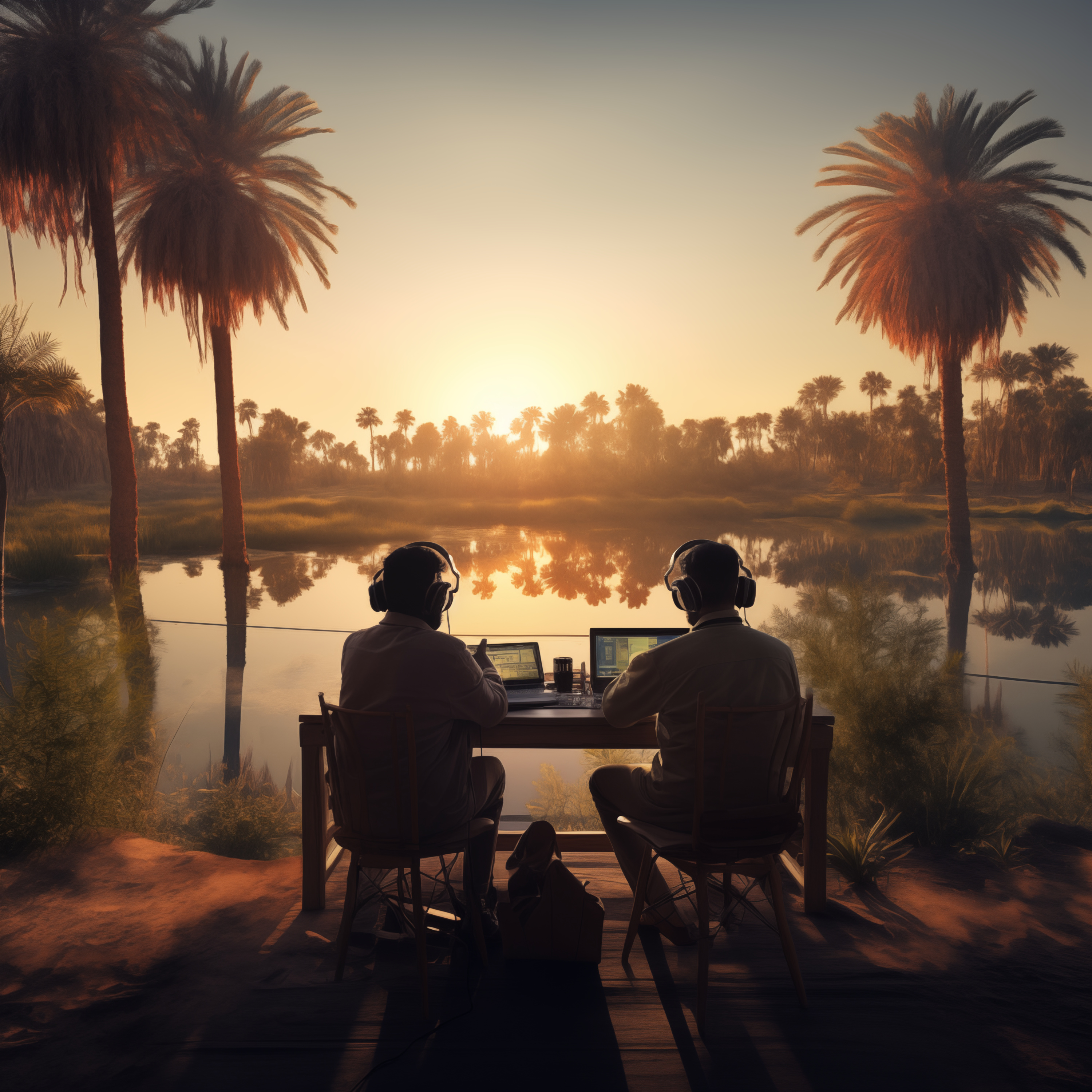 Sharing The Oasis