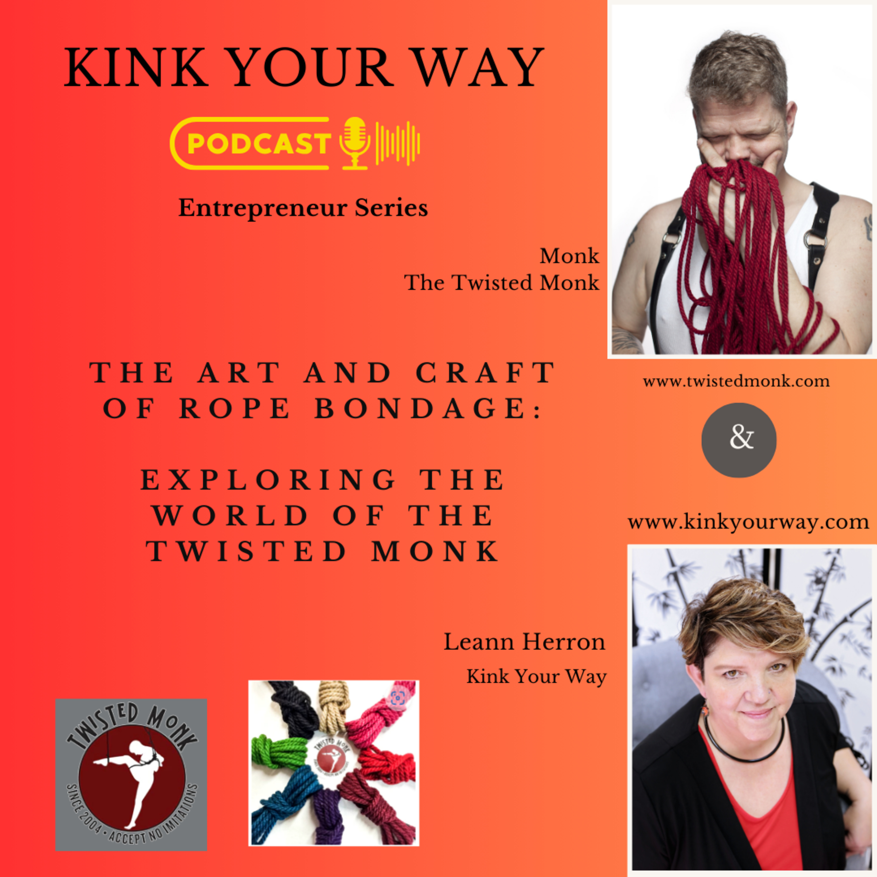 The Art and Craft of Rope Bondage with Monk
