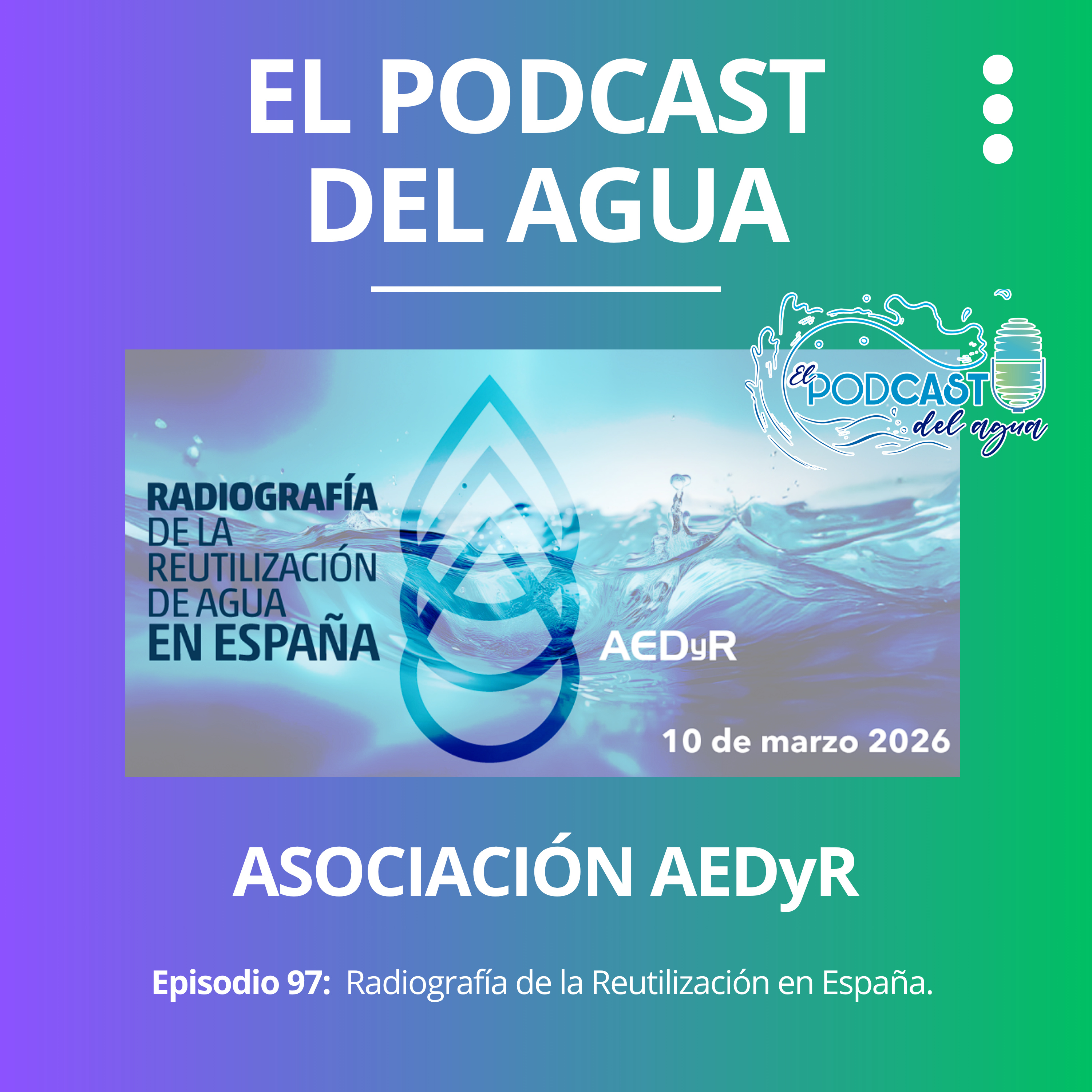 #97 AEDyR – RADIGRAFÍA DE LA REUTILIZACION DE AGUA EN ESPAÑA