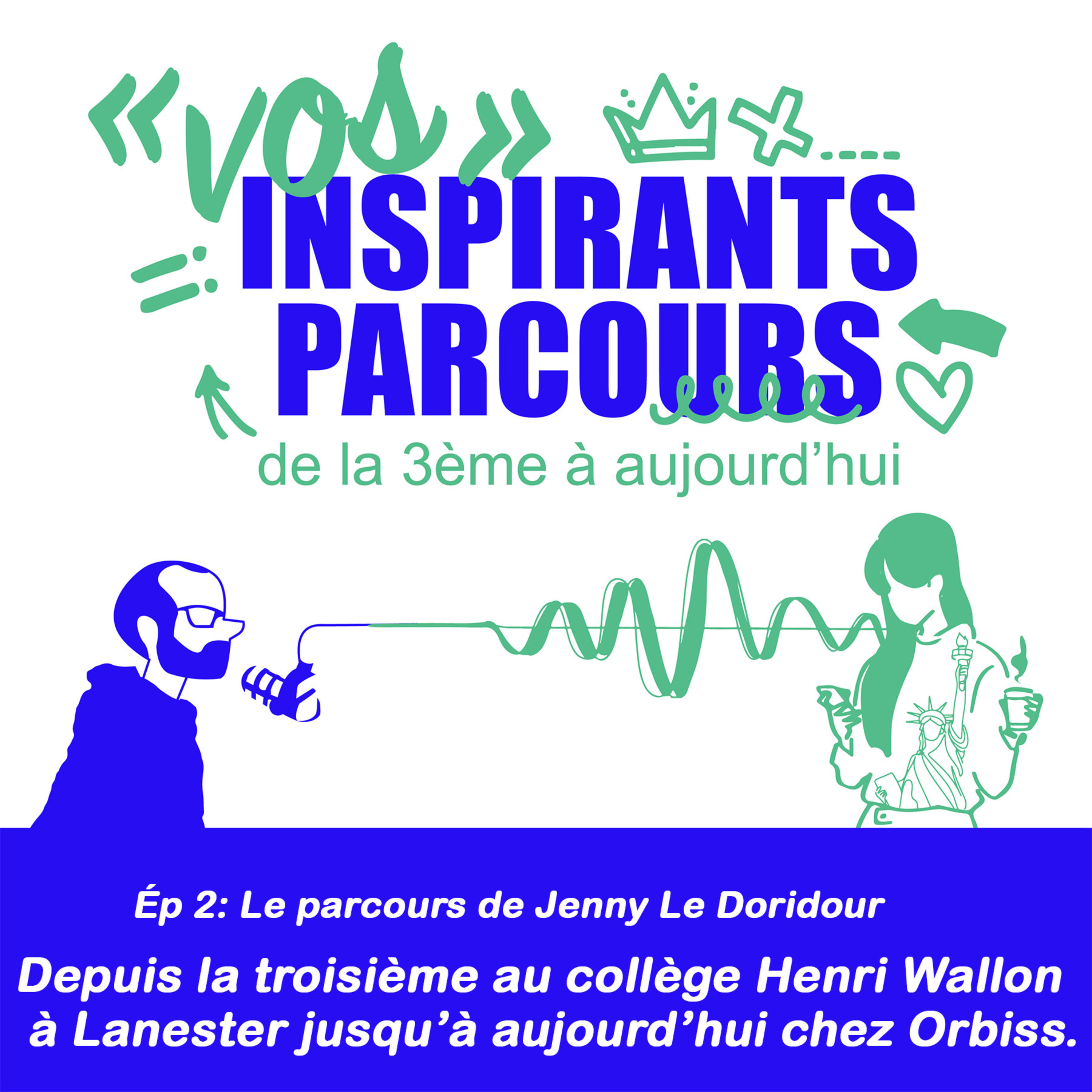 Épisode 2 : Le Parcours de Jenny Le Doridour depuis sa troisième au collège Henri Wallon à Lanester jusqu'à aujourd'hui chez Orbiss episode artwork