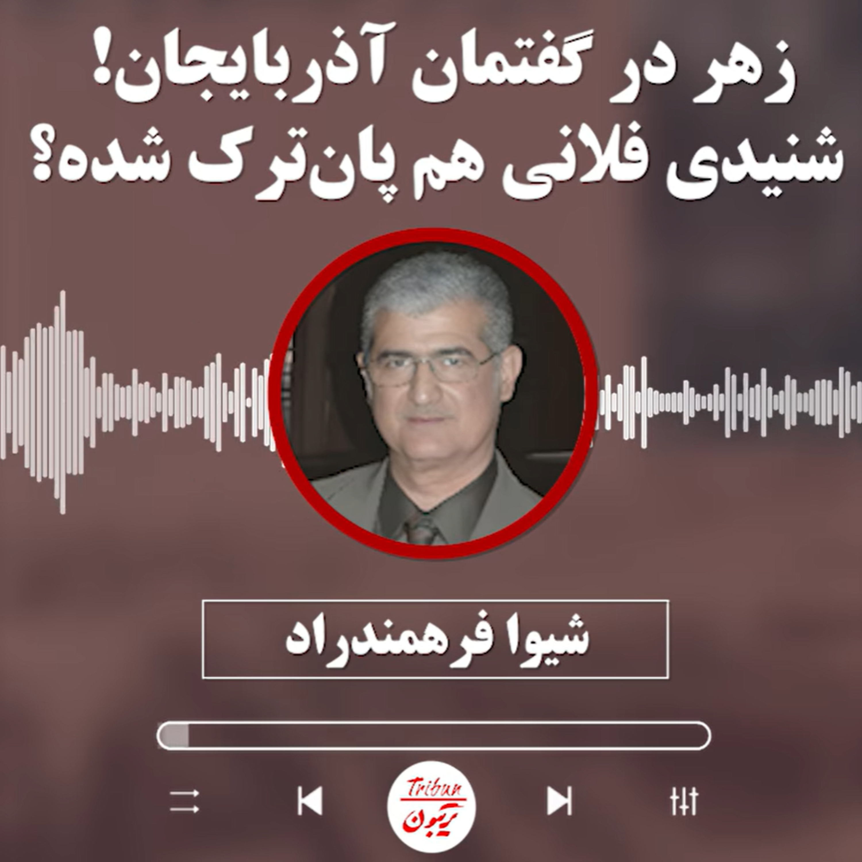 شیوا فرهمندراد:‌ زهر در گفتمان آذربایجان! شنیدی که فلانی هم پان‌ترک شده episode artwork