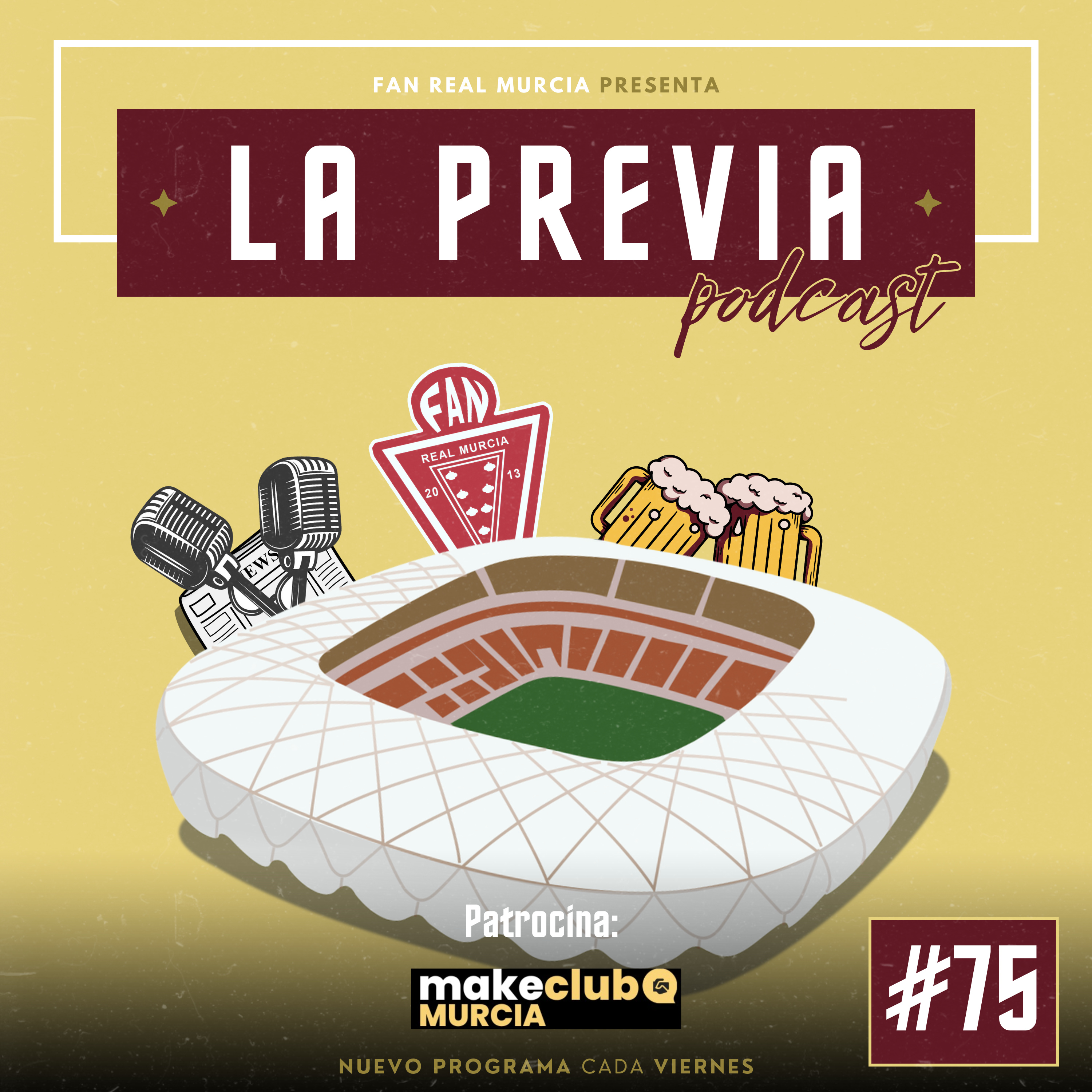 FRM Podcast 075 | Previa del Real Murcia - Atlético Sanluqueño episode artwork