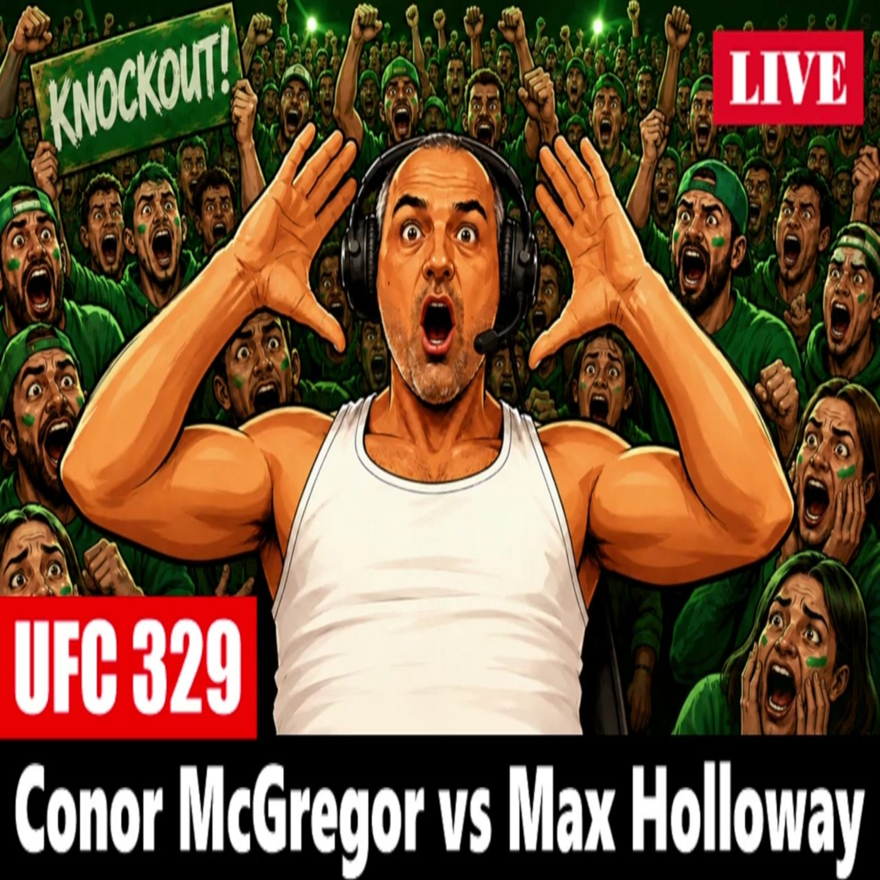 UFC 329: Conor McGregor vs Max Holloway FULL FIGHT REACTION episode artwork