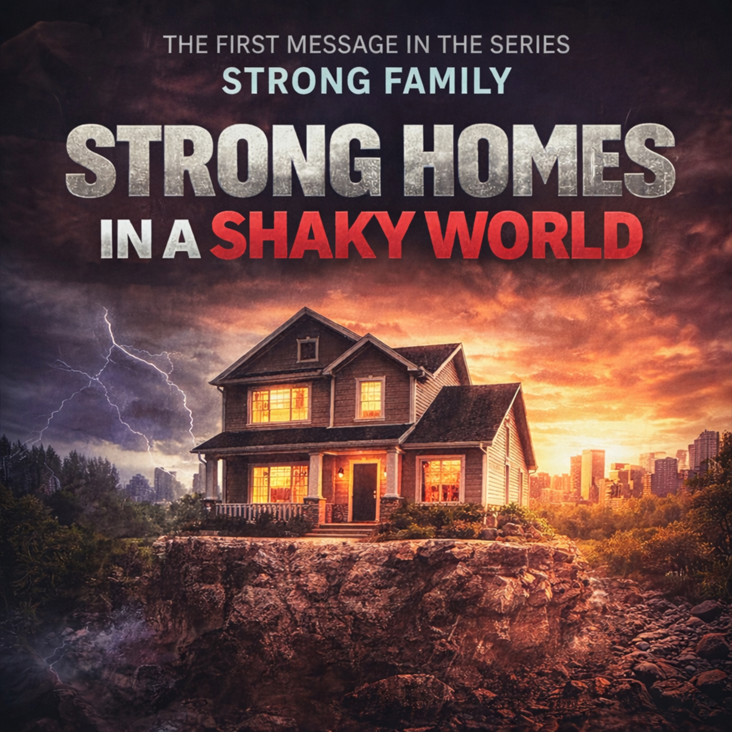 Strong Homes in a Shaky World - Pastor Will Roos episode artwork