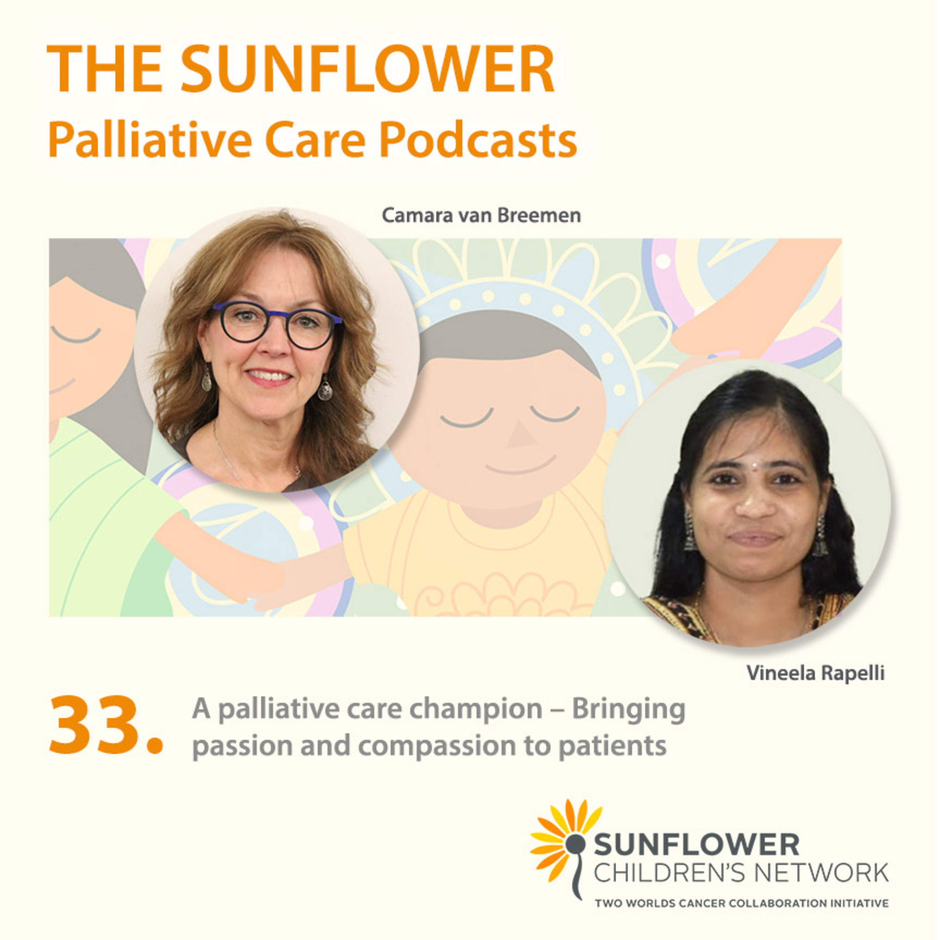 33. A Palliative Care Champion- bringing passion and compassion to patients episode artwork