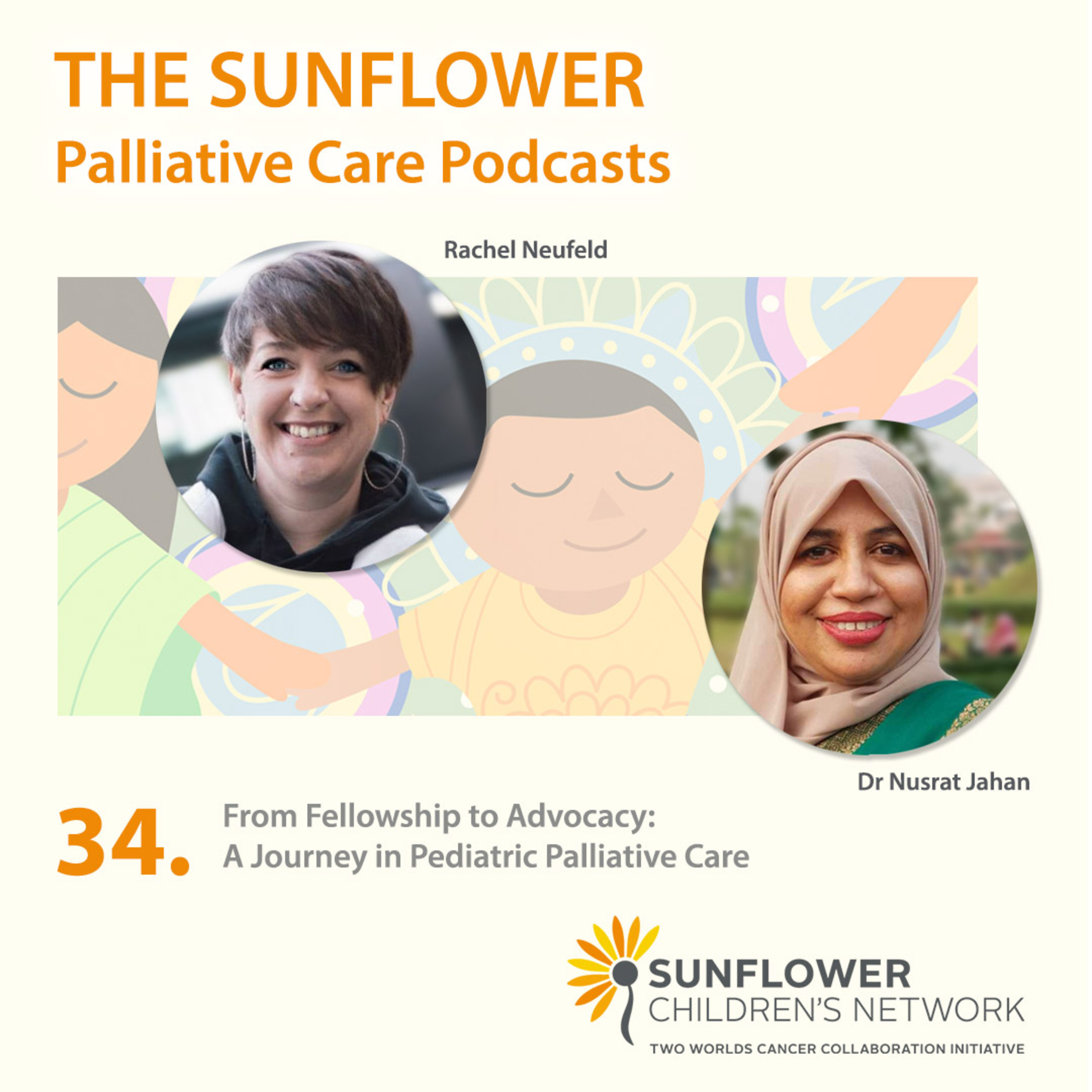 34. From Fellowship to Advocacy: A Journey in Pediatric Palliative Care episode artwork