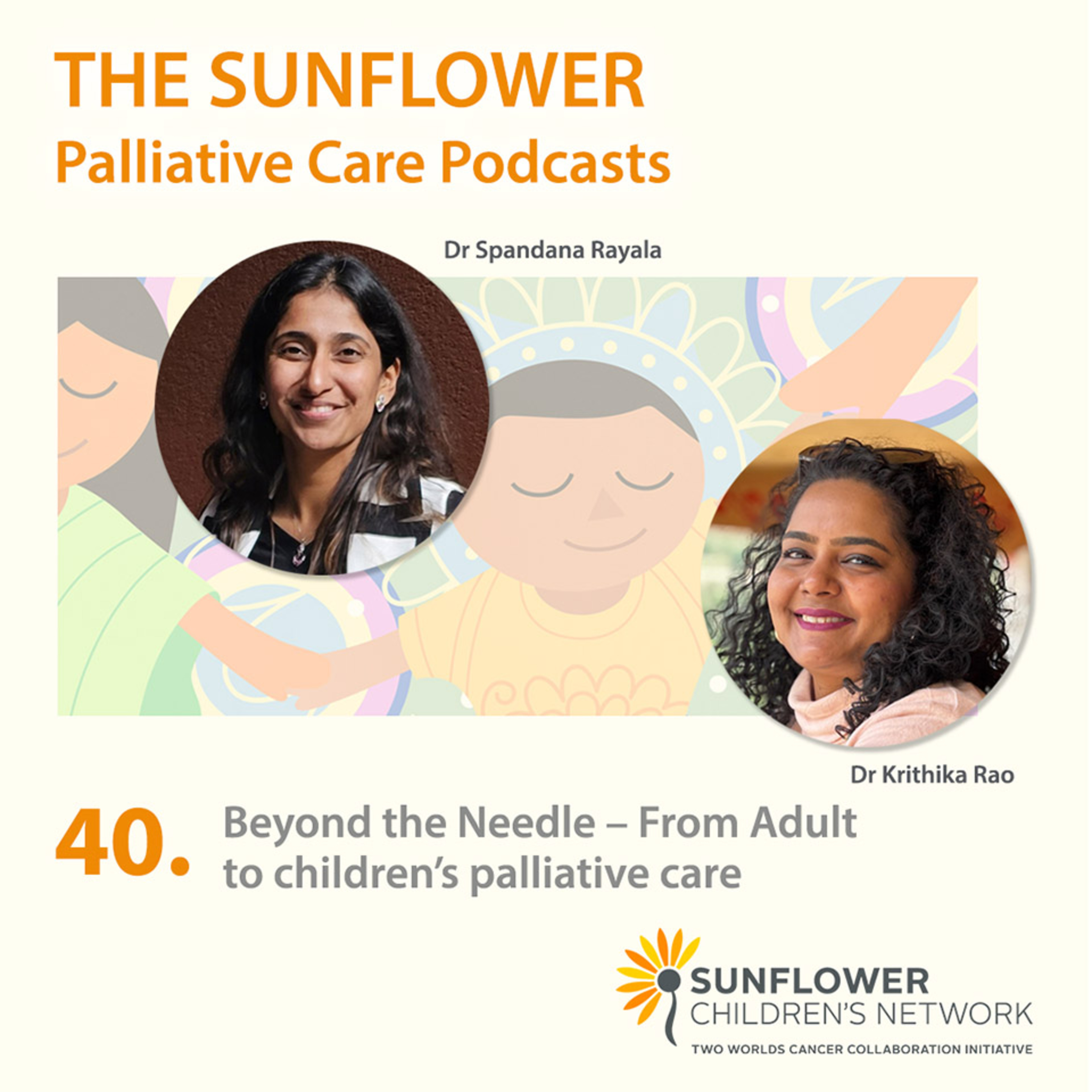 40. Beyond the needle-from adult to children's palliative care episode artwork