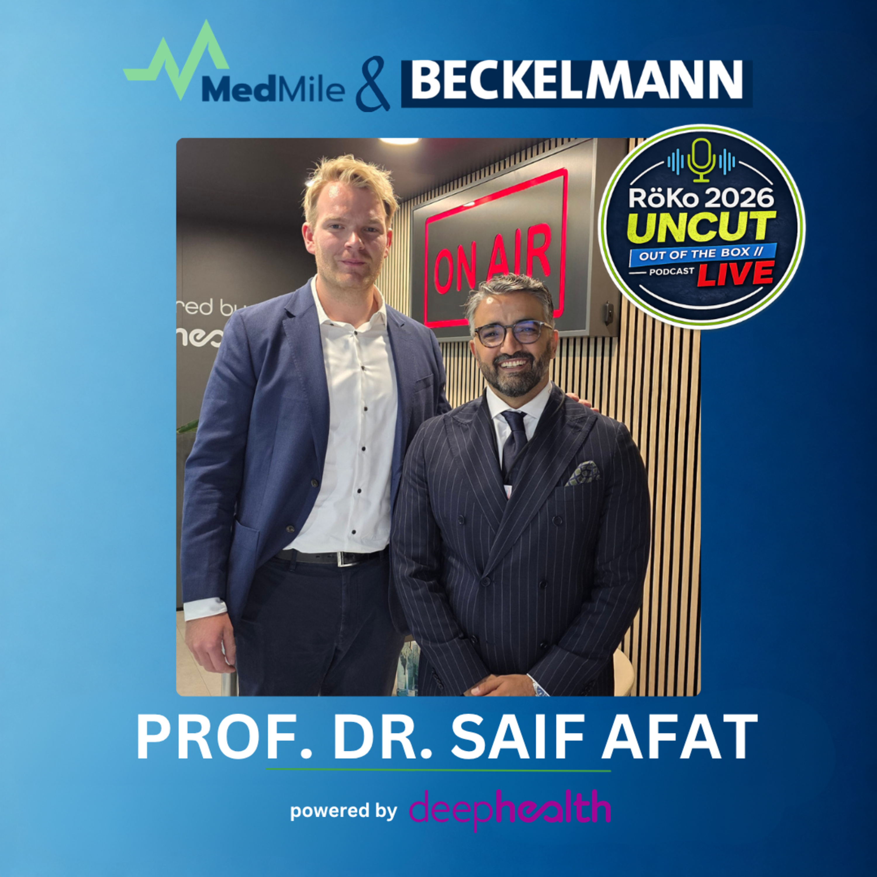 RöKo Spezial: Prof. Saif Afat — Wie man als Oberarzt den größten Röntgenkongress aller Zeiten organisiert