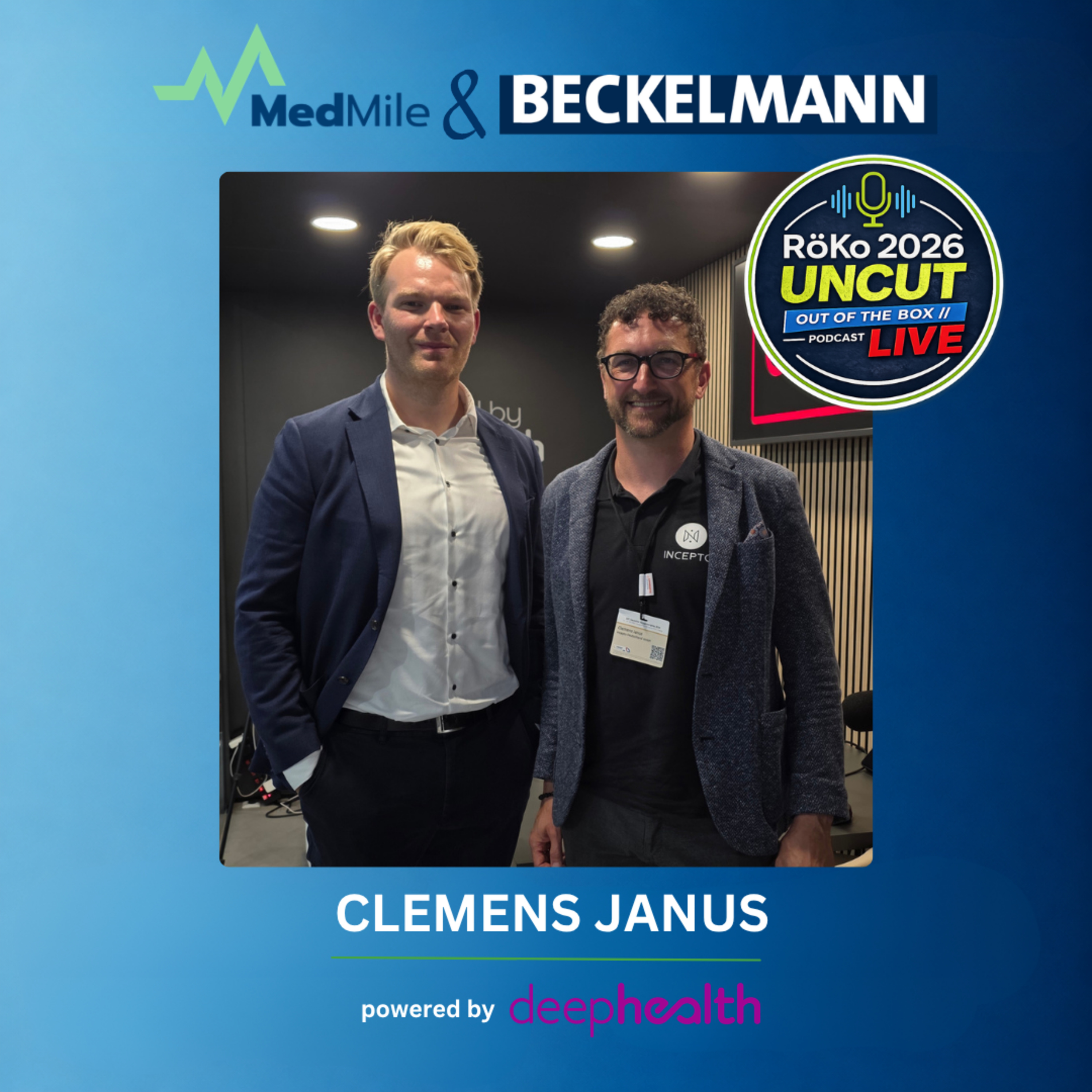 RöKo Spezial: Clemens Janus — KI im radiologischen Alltag episode artwork