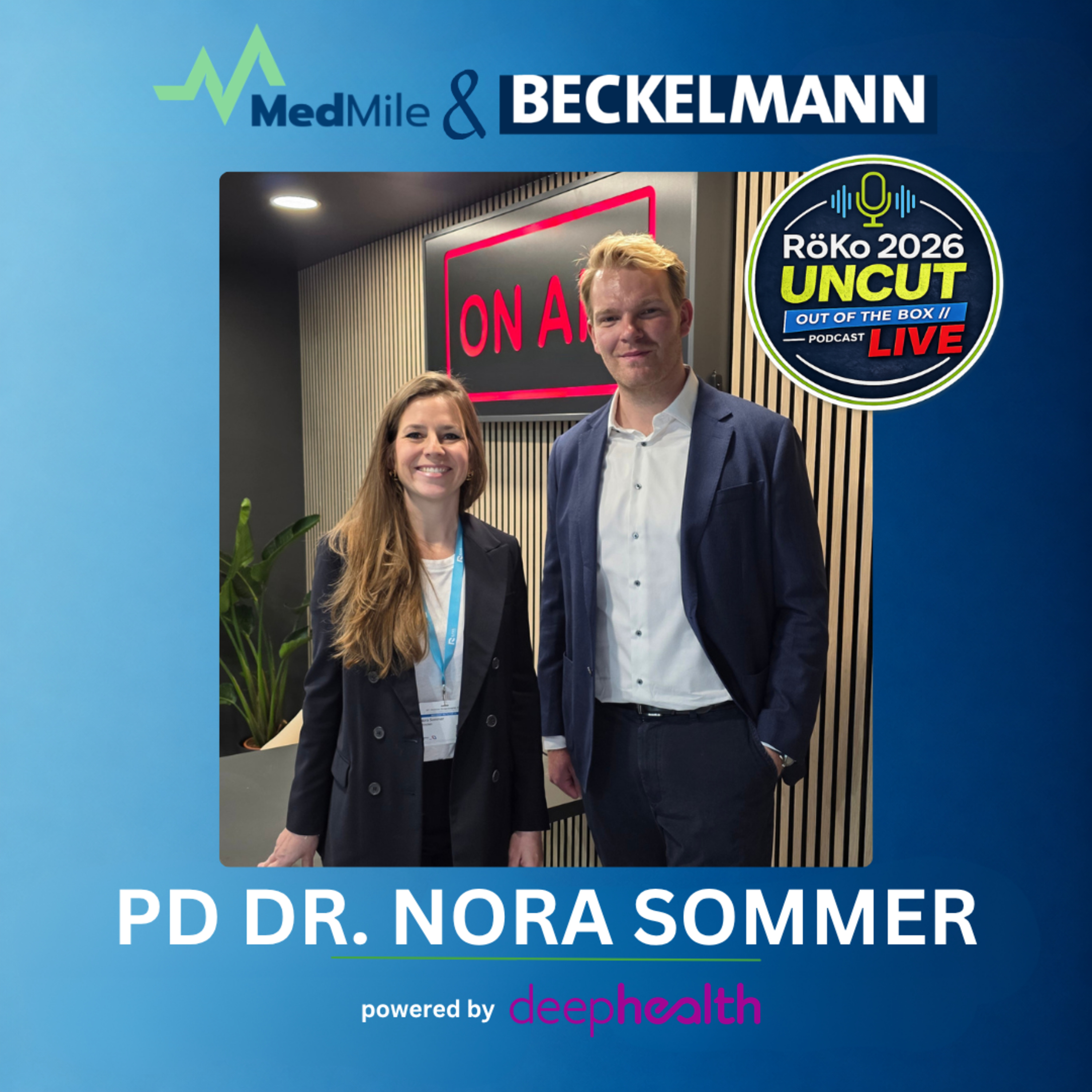 RöKo Spezial: PD Dr. Nora Sommer — Raya Diagnostics, AI First und die deutsche Teleradiologie-Regulatorik episode artwork