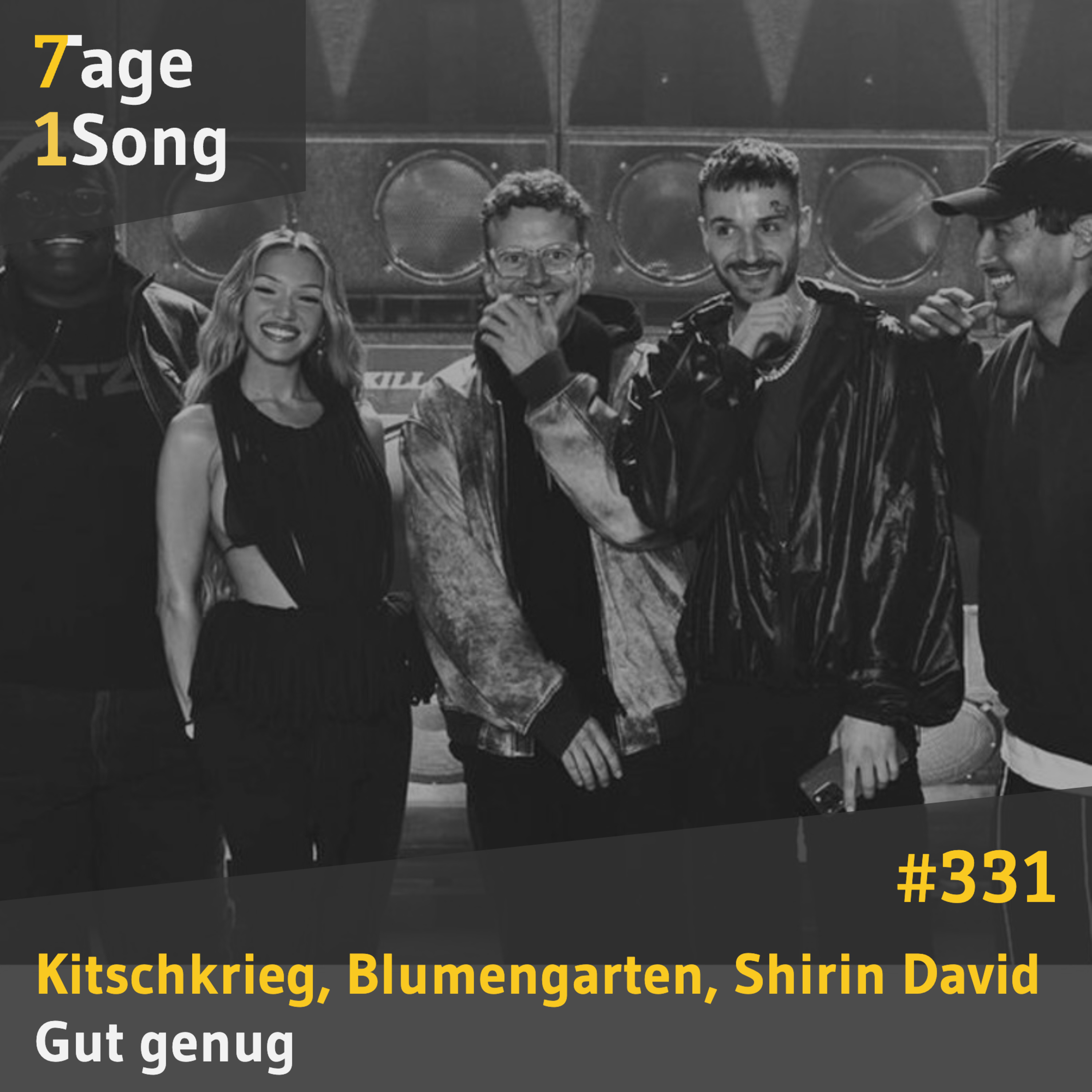 #331 Kitschkrieg, Blumengarten, Shirin David – Gut genug episode artwork