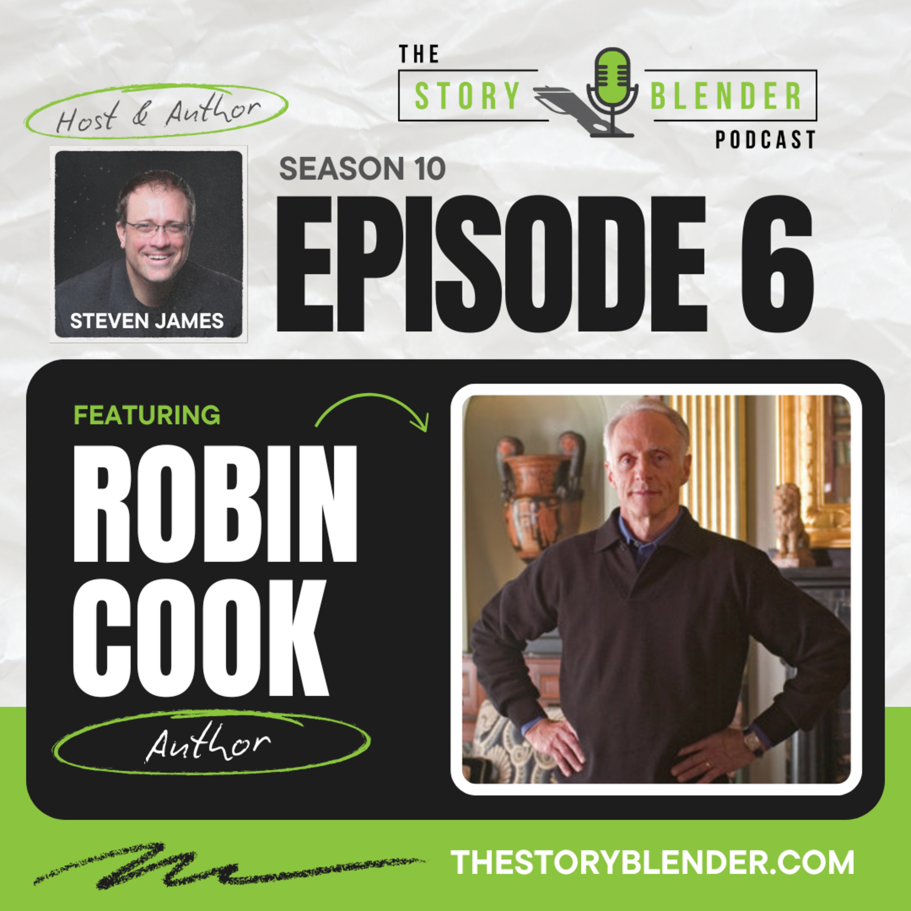 Season 10 - Episode 6: Robin Cook