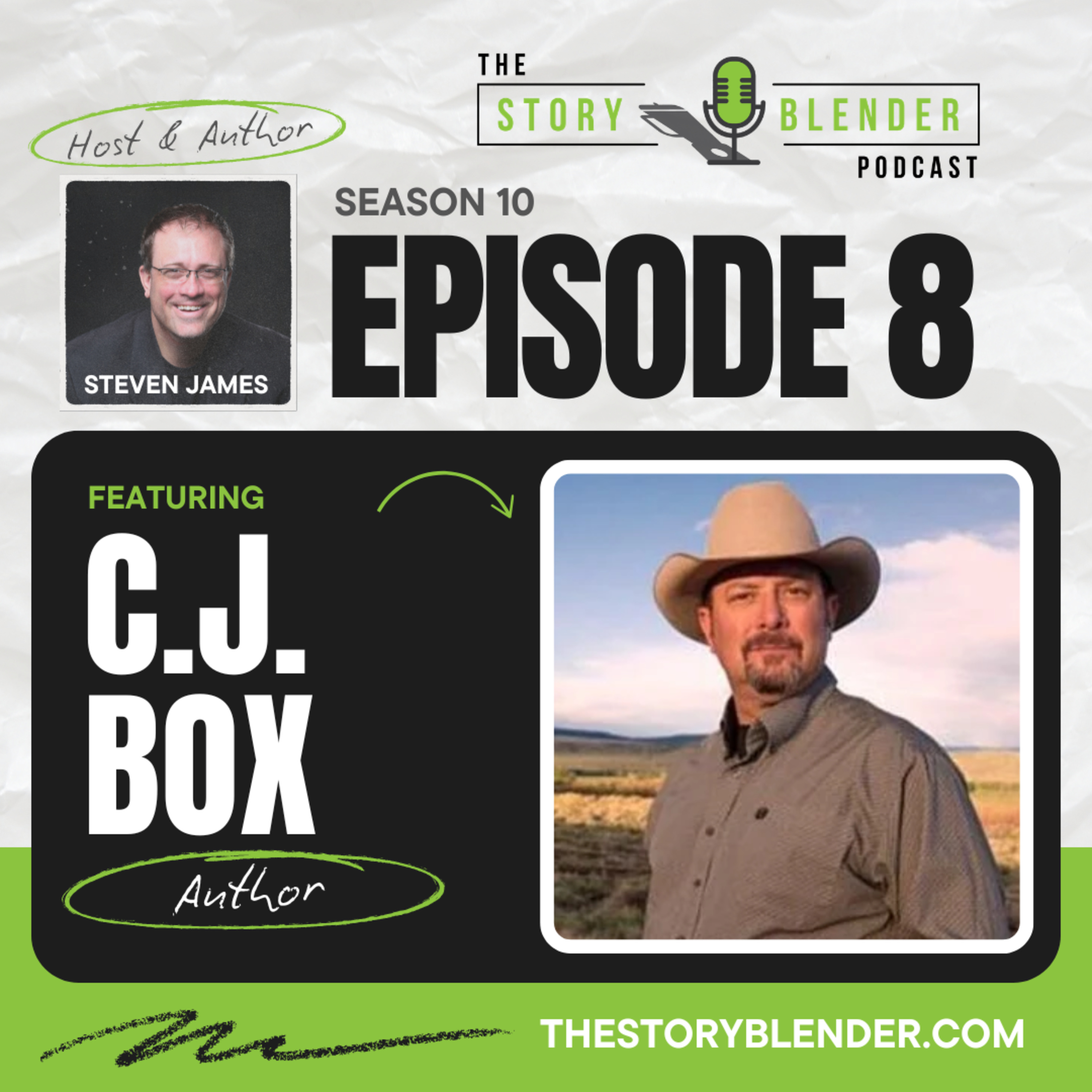 Season 10 - Episode 8: C.J. Box