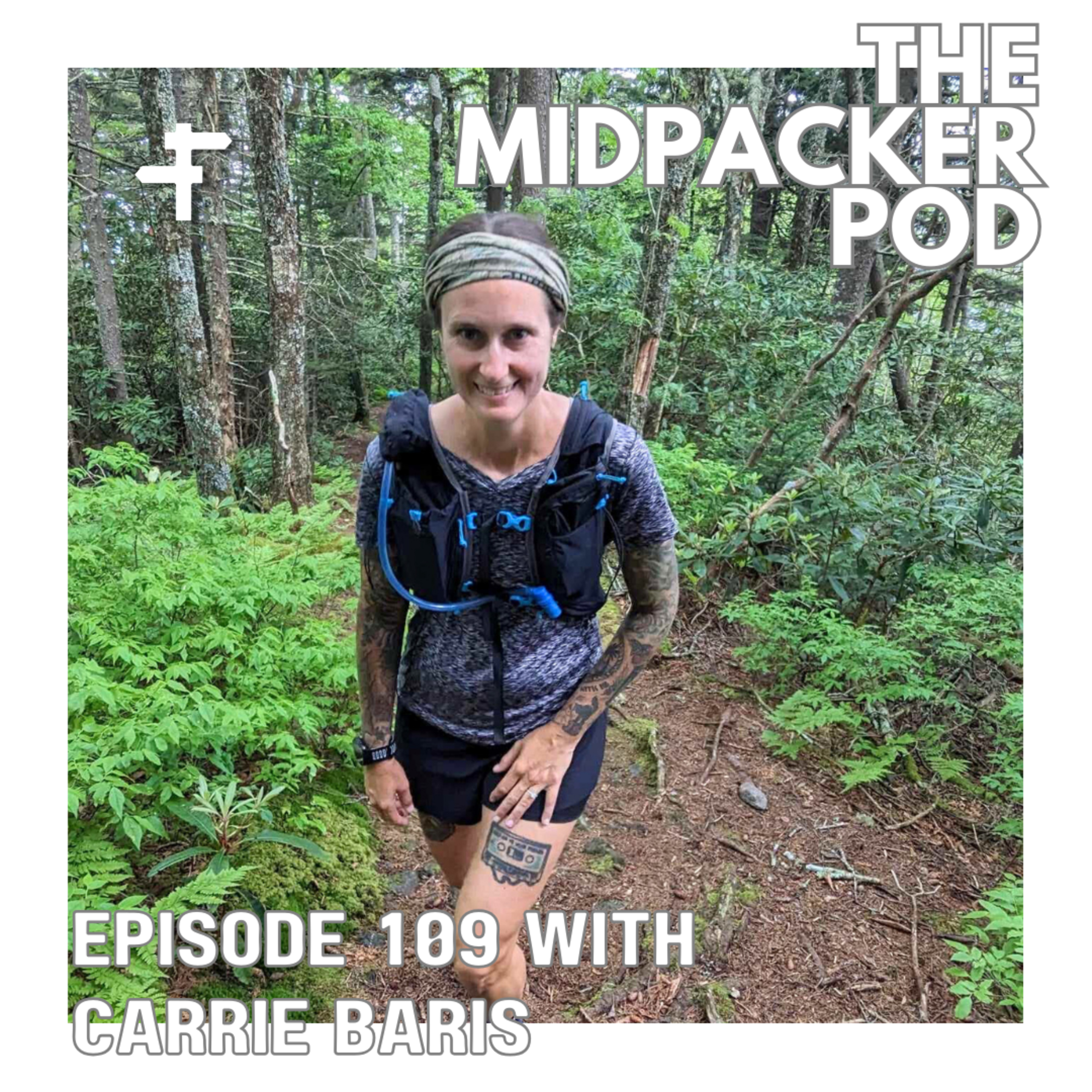 #109 Carrie Baris | RD of the Hellbender 100, President of the Run 828 Foundation, Ride and Tie, & Healing Through Service