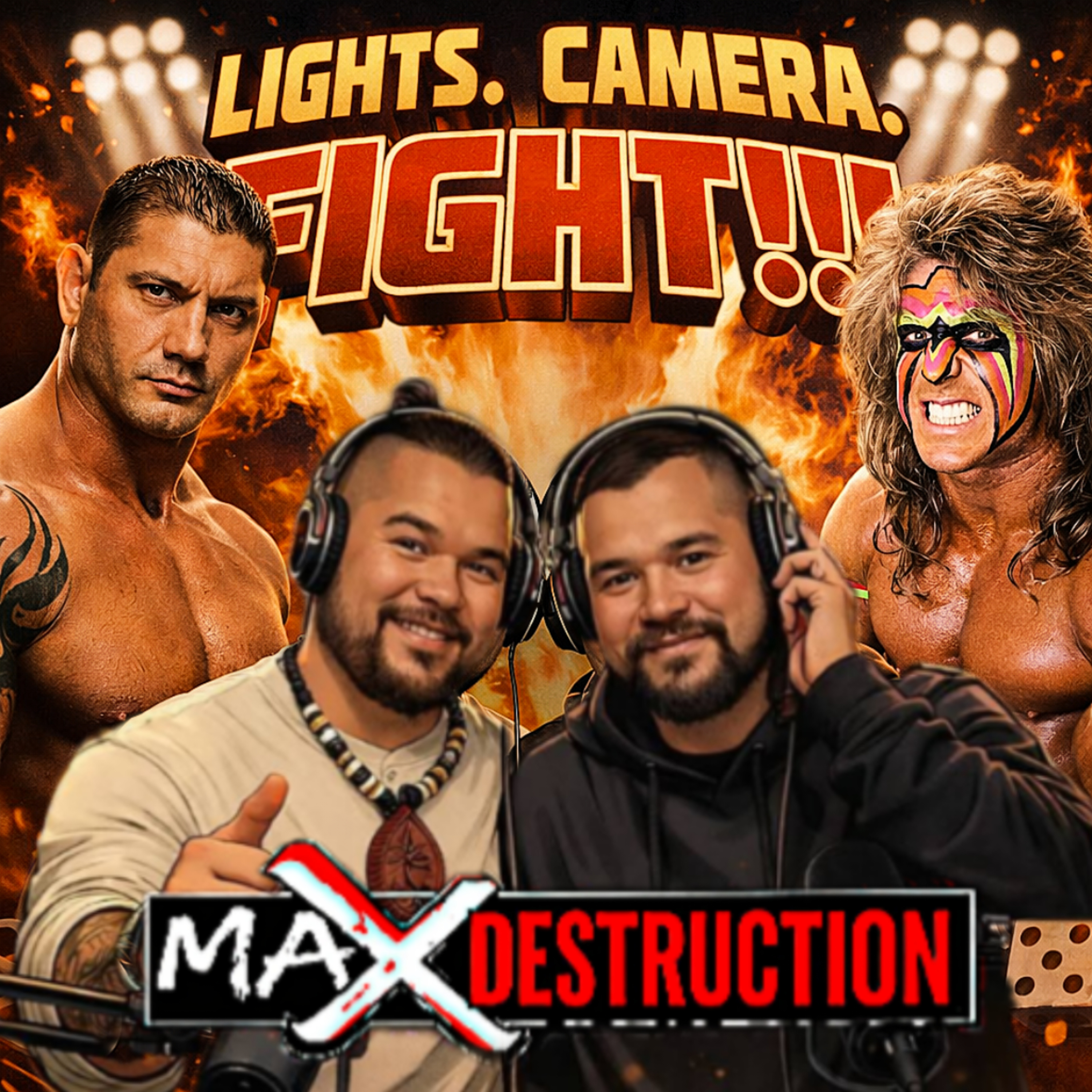 WRESTLE-MANIA: Batista vs Ultimate Warrior episode artwork