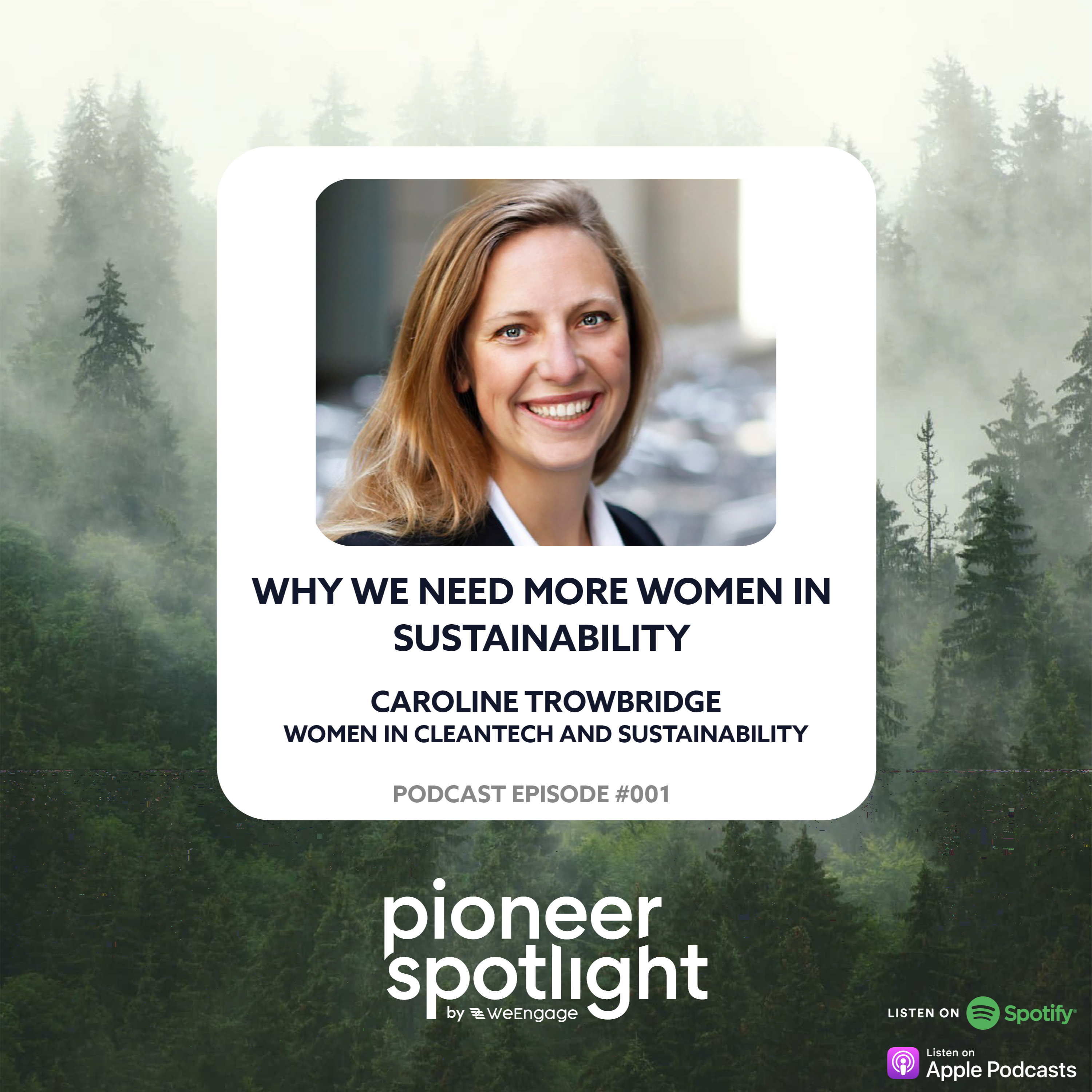 S1 EP1: Why We Need More Women In Sustainability - Caroline Trowbridge episode artwork
