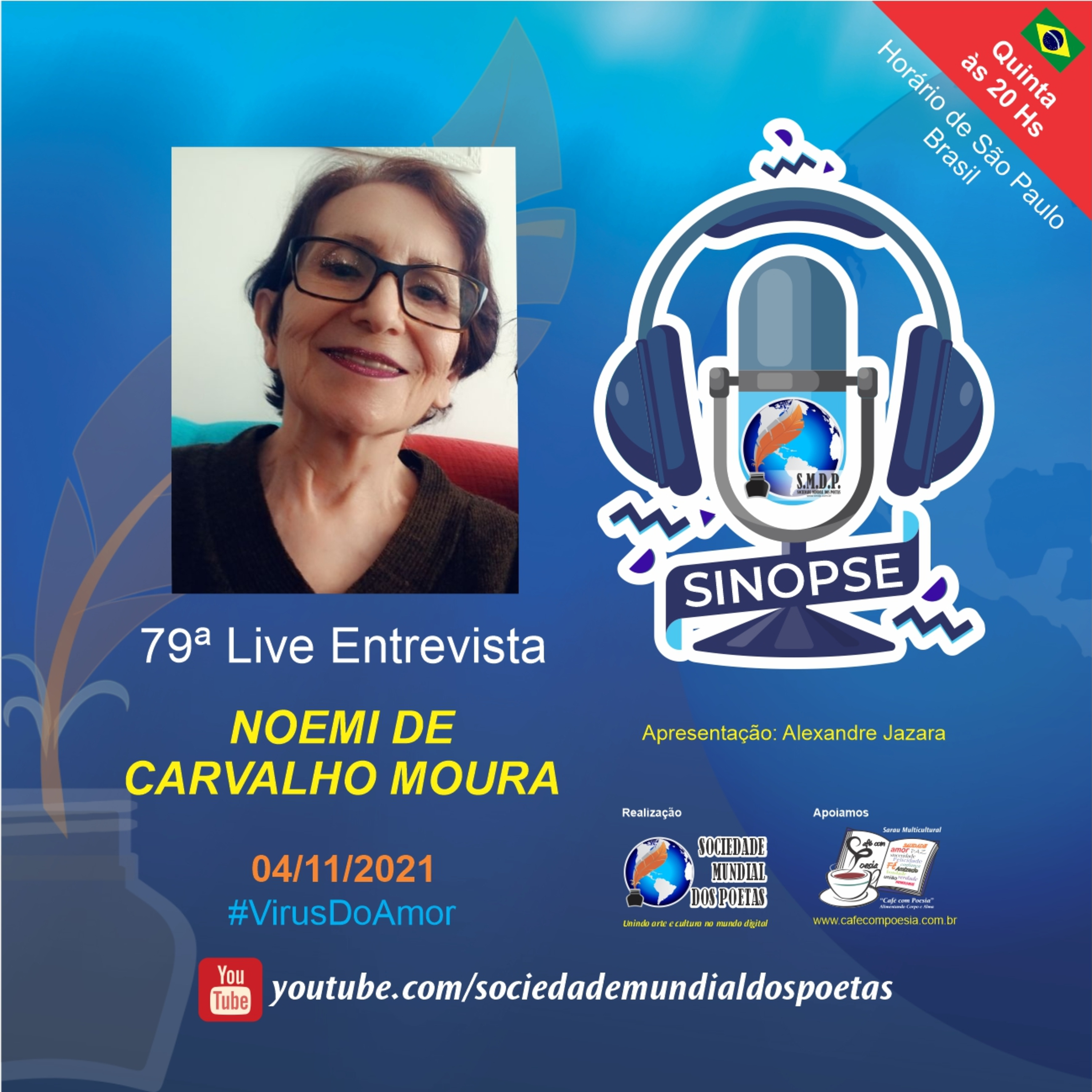 SINOPSE da SMDP seu podcast/registro biográfico de artes contemporâneas semanal