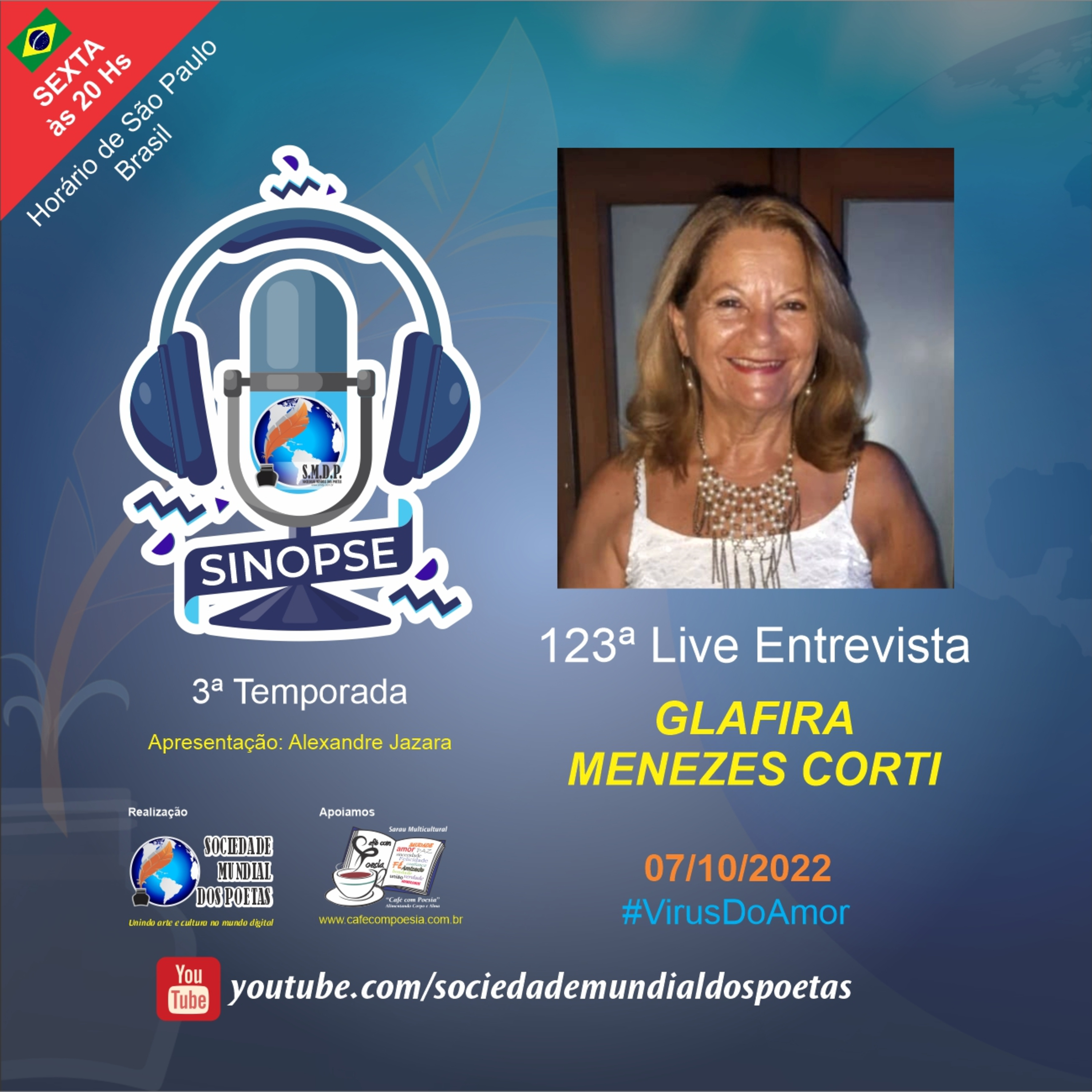 123# SINOPSE com Glafira Menezes Corti 07/10/2022 episode artwork