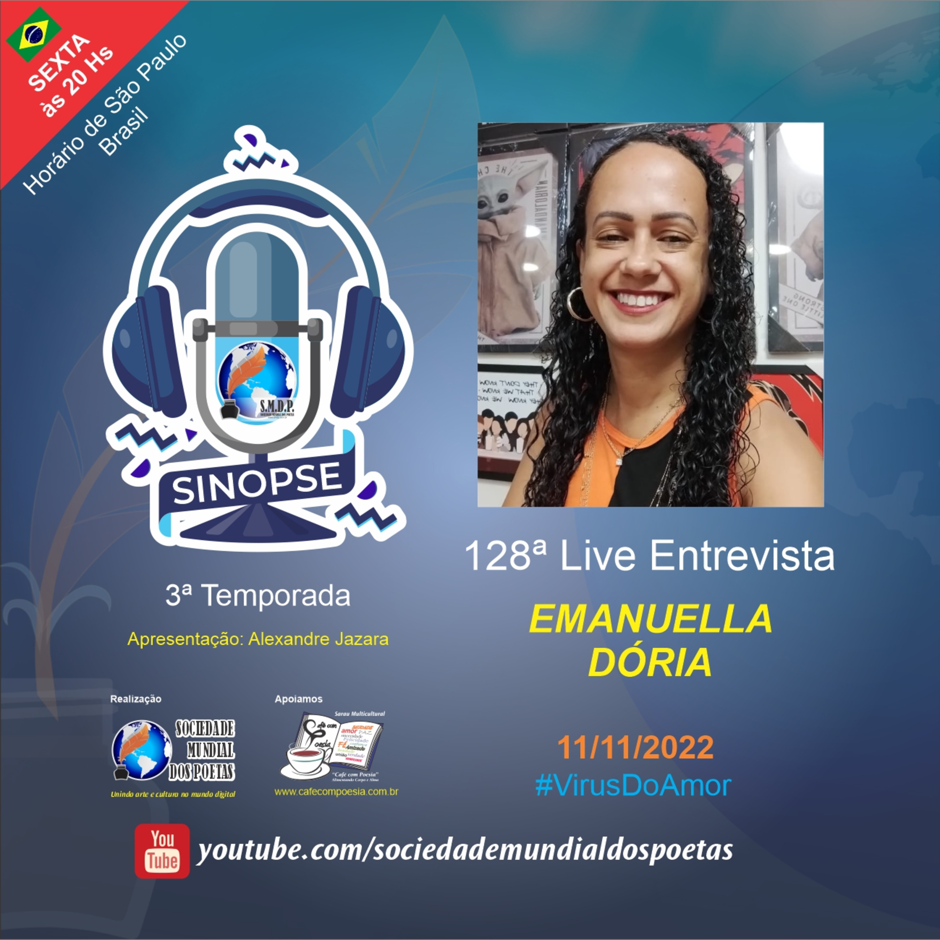 128ª Edição do SINOPSE com Emanuella Dória 11/11/2022 episode artwork
