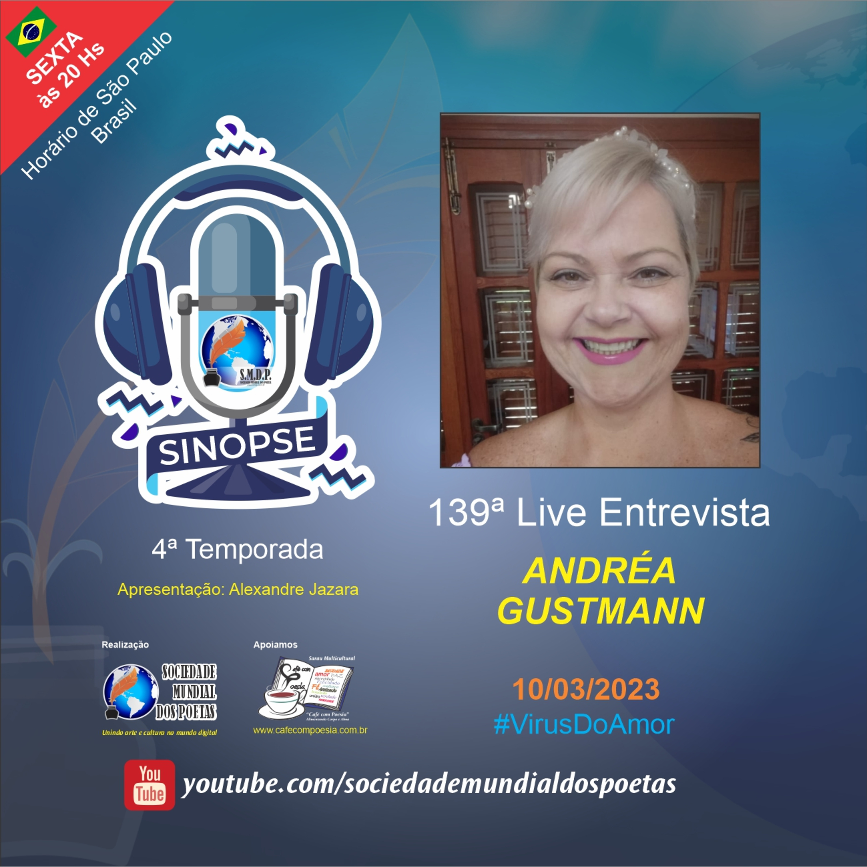 #139 Ed. Andréa Gustmann no #SINOPSE em 10/03/2023 episode artwork