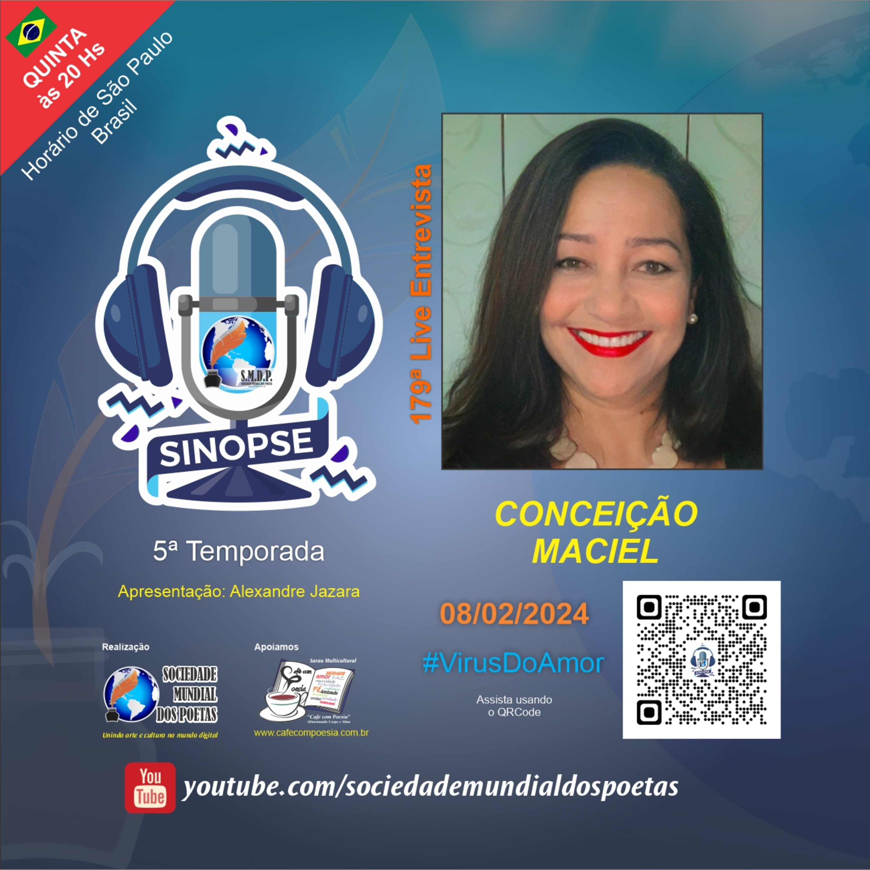 #179 Ed. Conceição Maciel no #SINOPSE em 08/02/2024 episode artwork