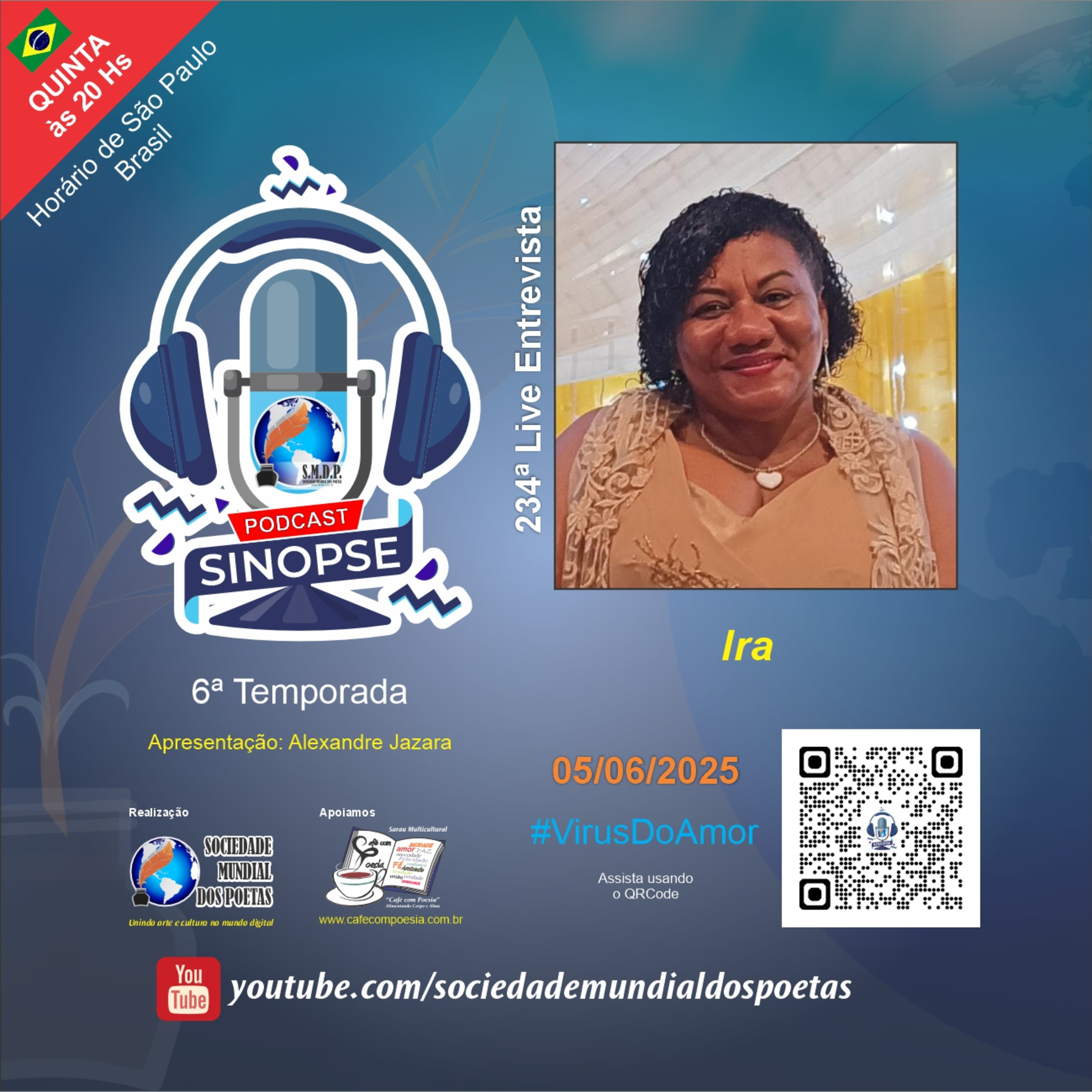 #234 Ed. Ira no #SINOPSE em 05.06.2025 - 6ª Temporada #VírusDoAmor episode artwork
