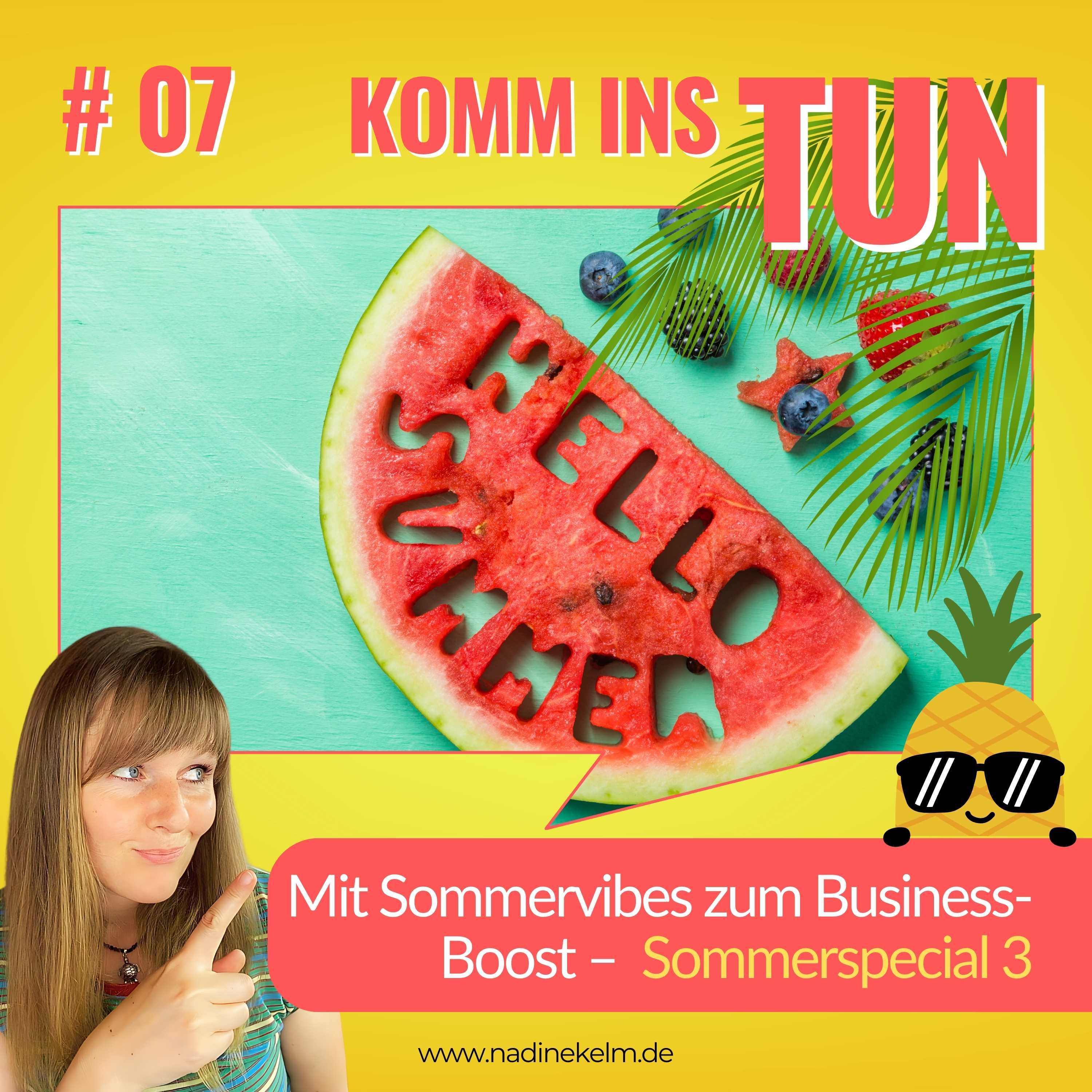 Komm ins TUN - Umsetzung und Flow im Online Business