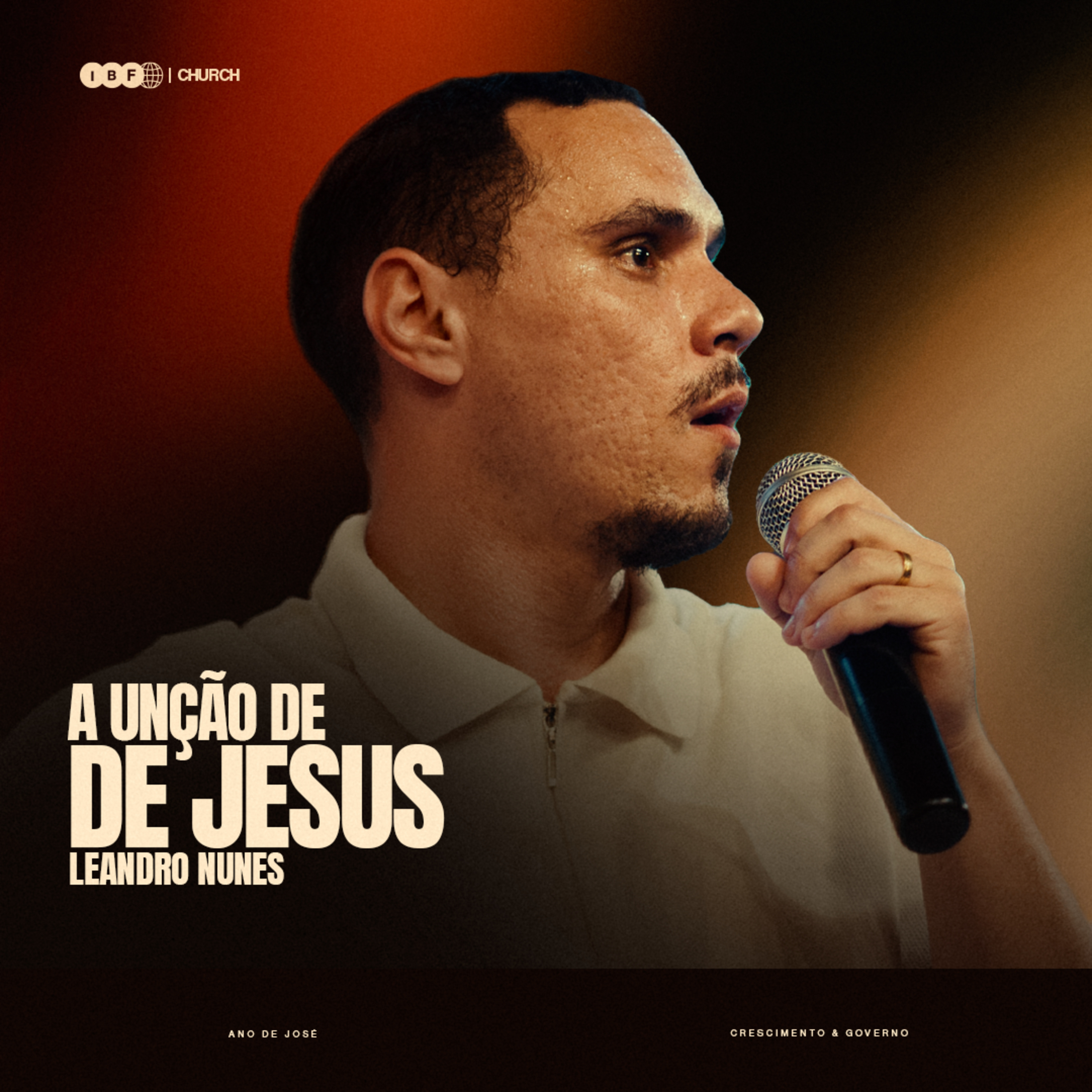 A UNÇÃO DE JESUS E SEUS EFEITOS! | LEANDRO NUNES na IBF CHURCH episode artwork