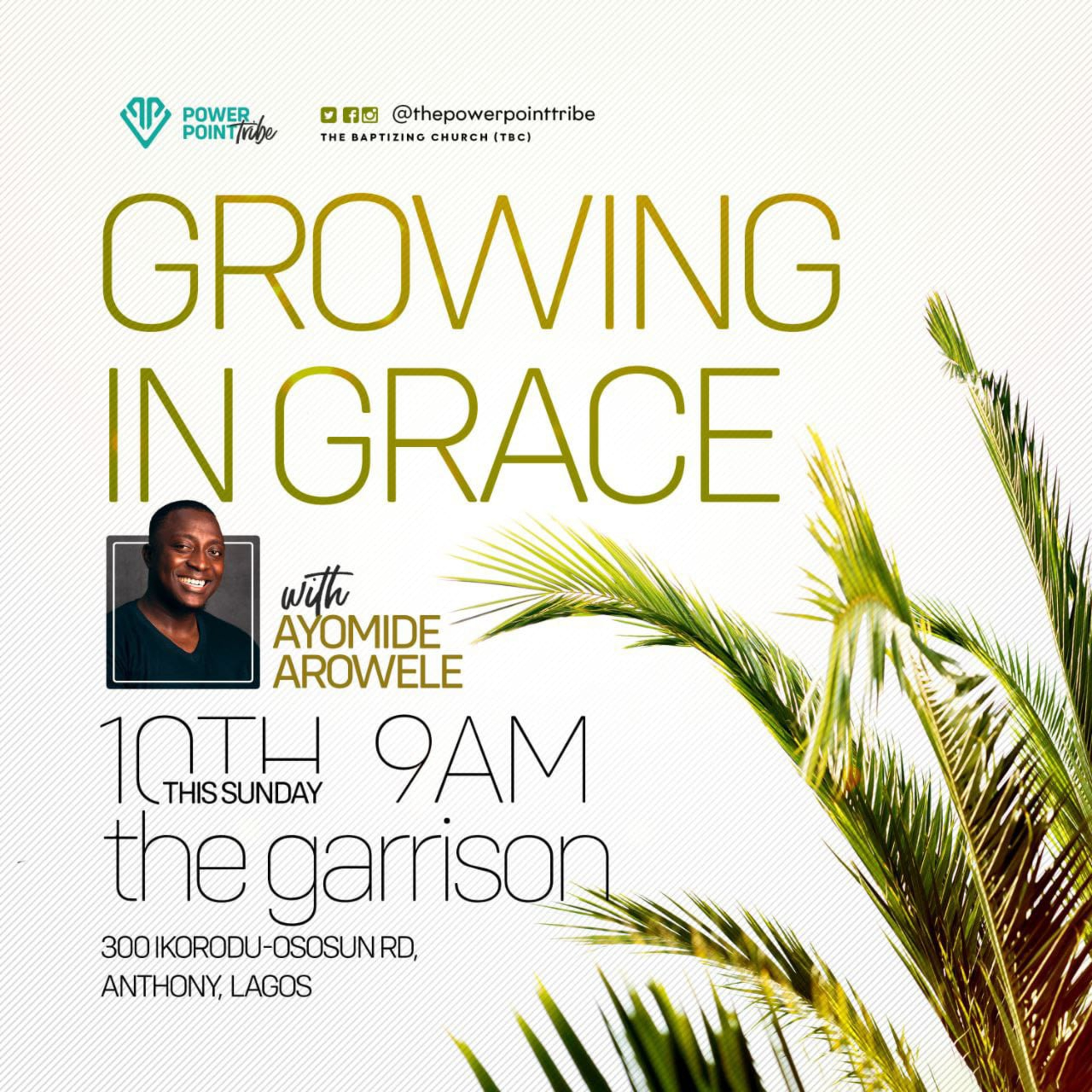 Growing in Grace - Pastor Ayomide Arowele episode artwork